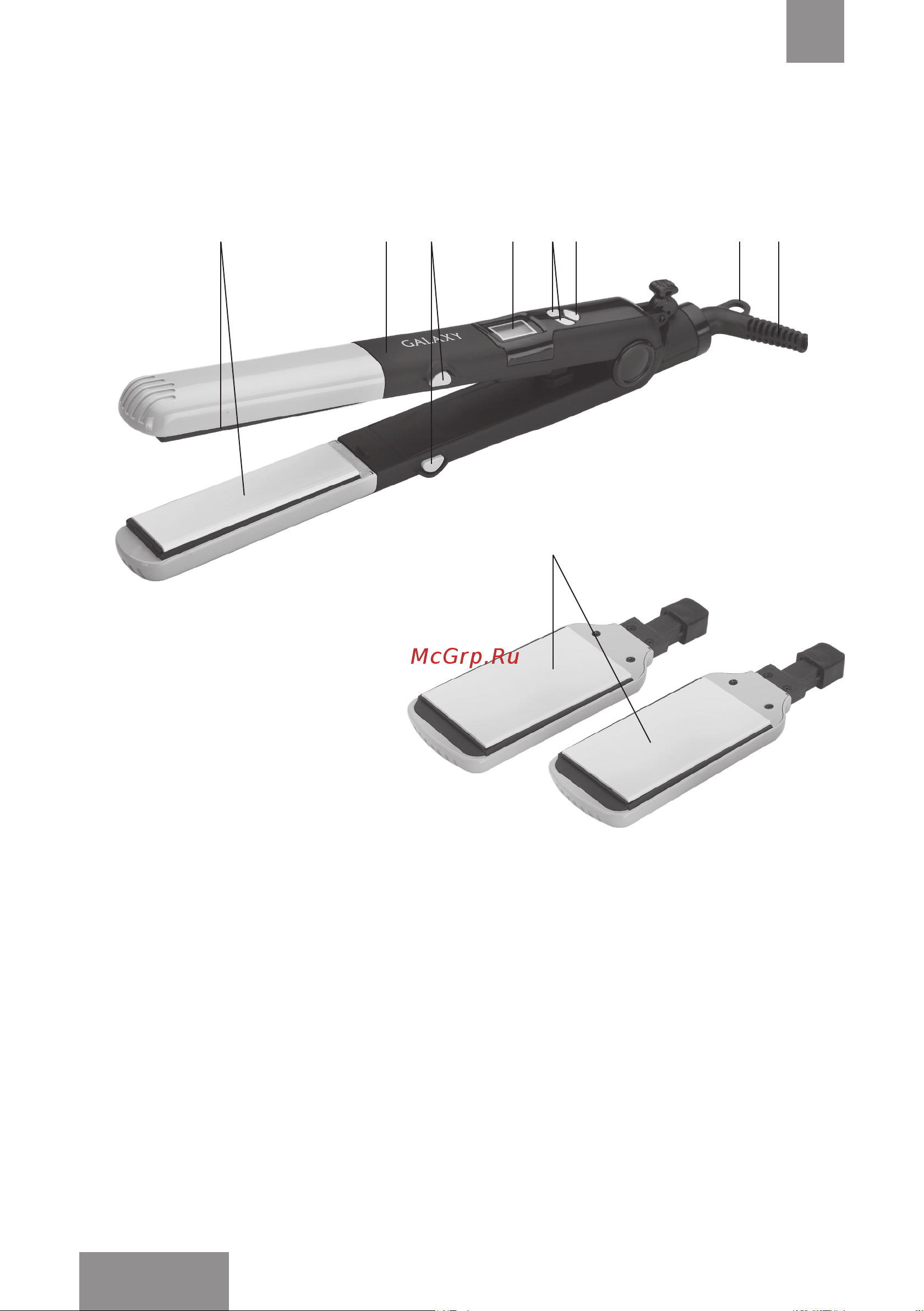 Galaxy Line GL4505 [16/21] Электр құралының атқарымдық элементтерi