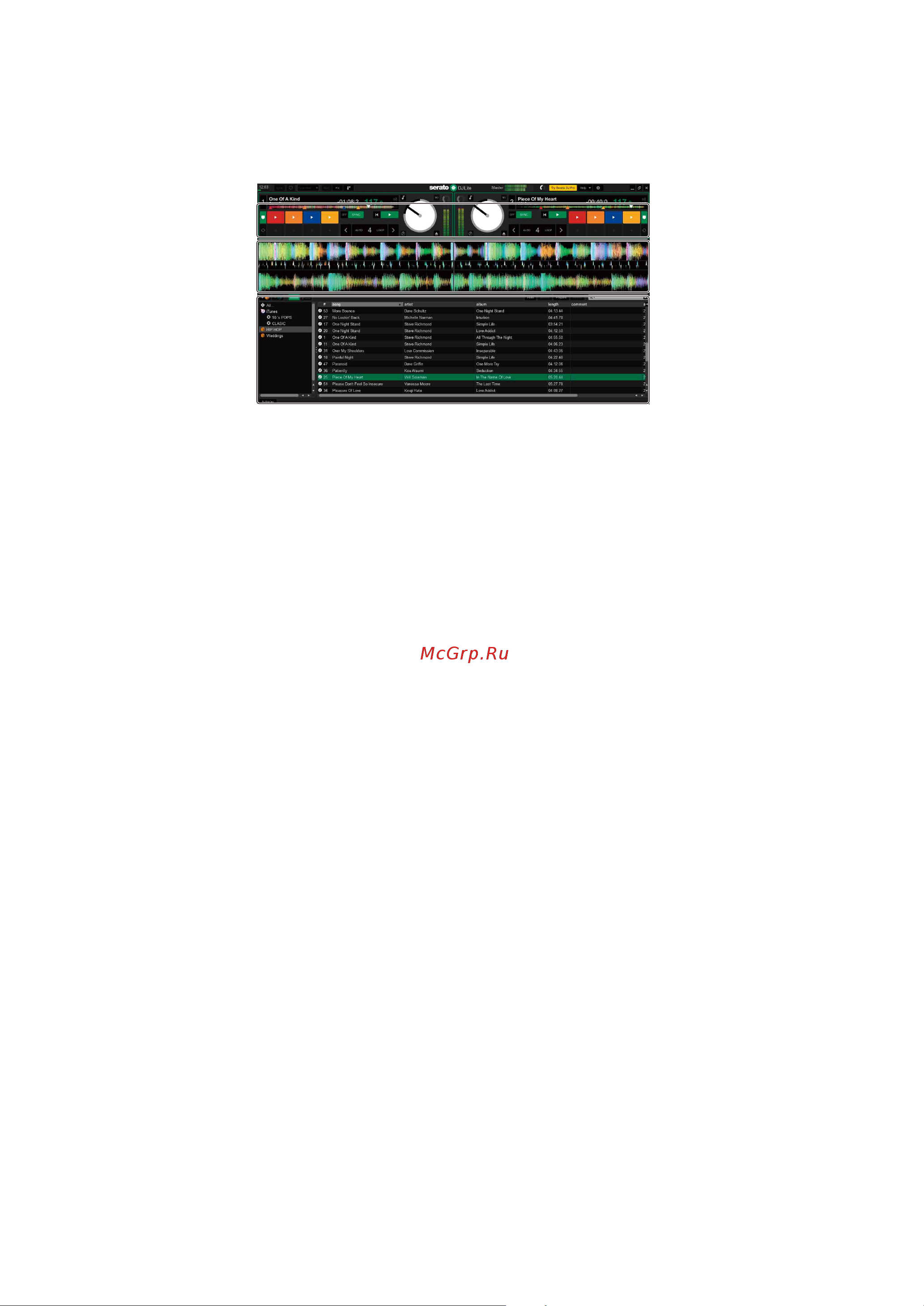 Pioneer DDJ-FLX4 [88/172] Serato dj lite