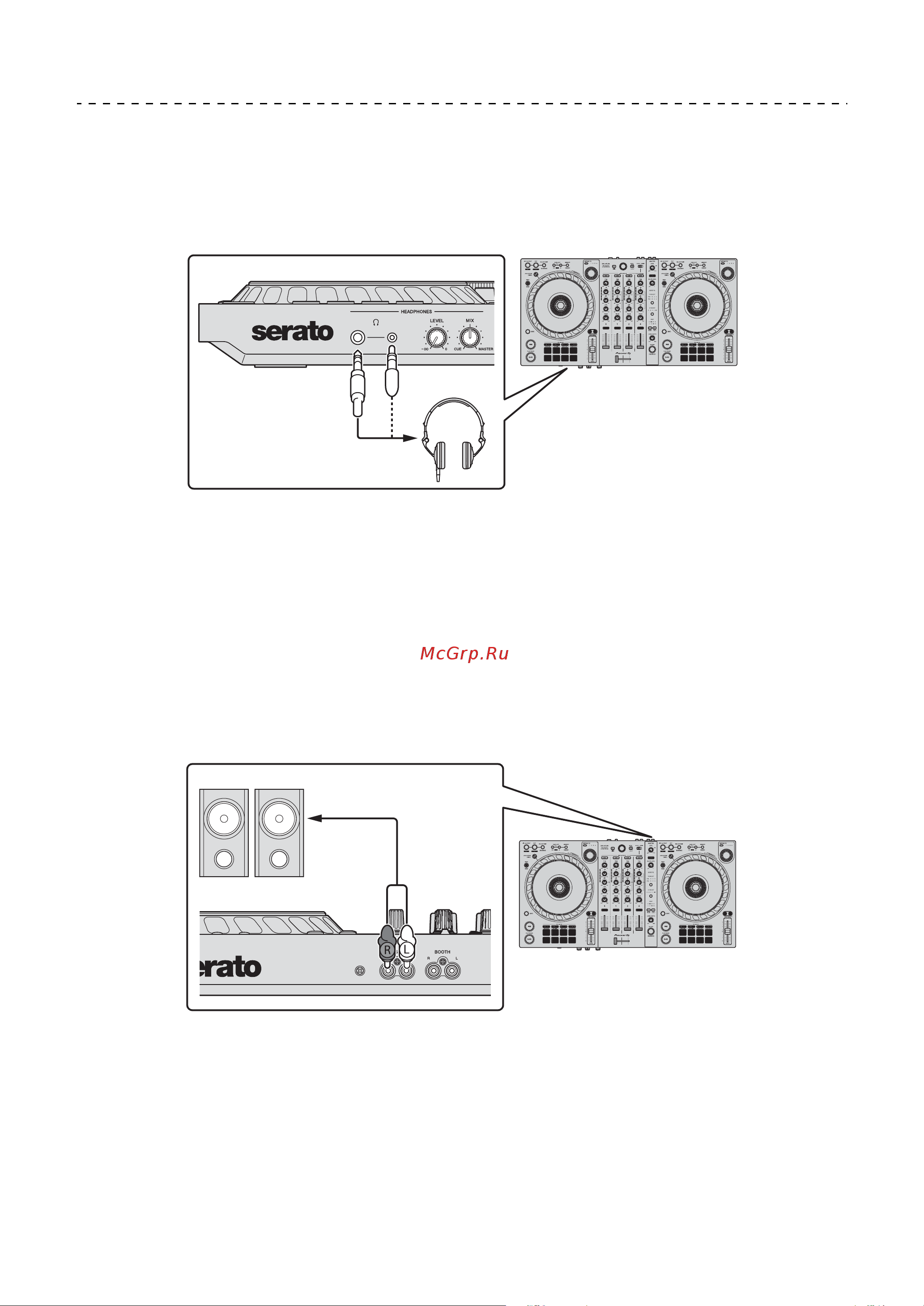 Pioneer DDJ-FLX6-GT [32/131] Подключения