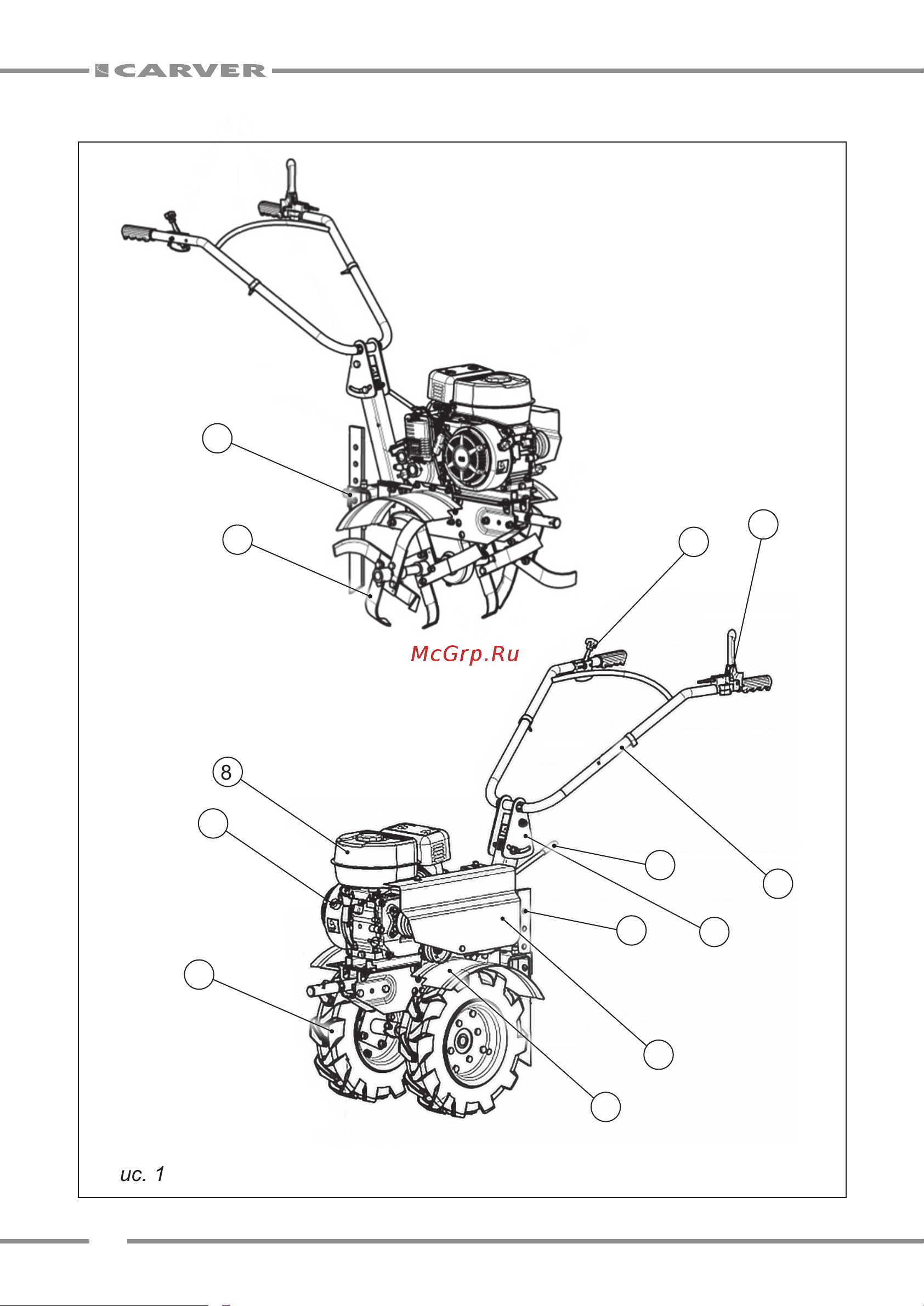 Carver MT-700 Руководство по эксплуатации онлайн [6/56] 809258