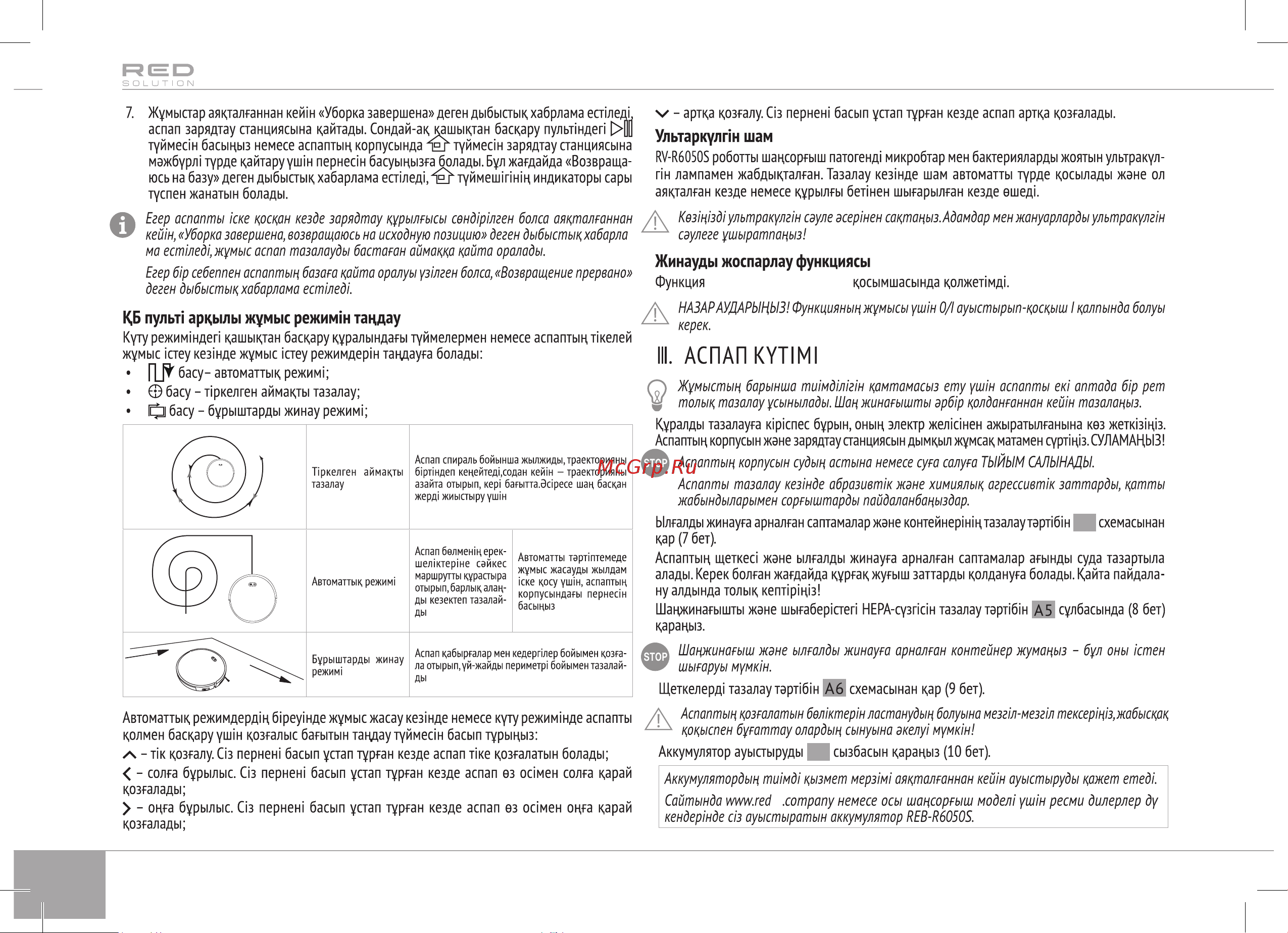 RED Solution RV-R6050S Руководство по эксплуатации онлайн [22/25] 809306