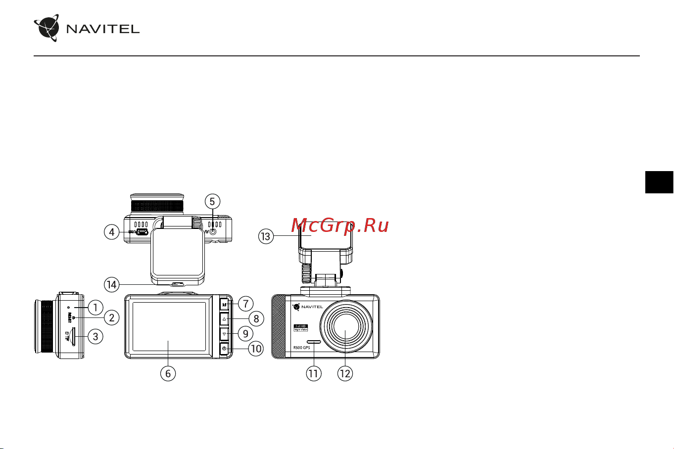 Navitel R500 GPS [30/89] Bevezetés