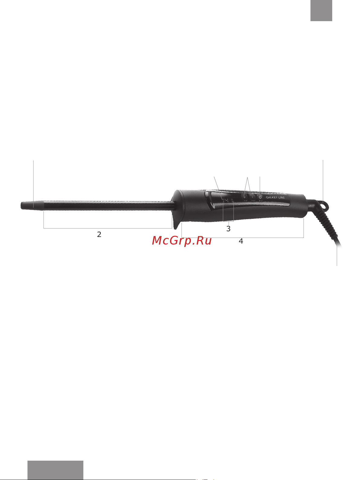 Galaxy Line GL4637 [16/21] Электр құралының атқарымдық элементтерi