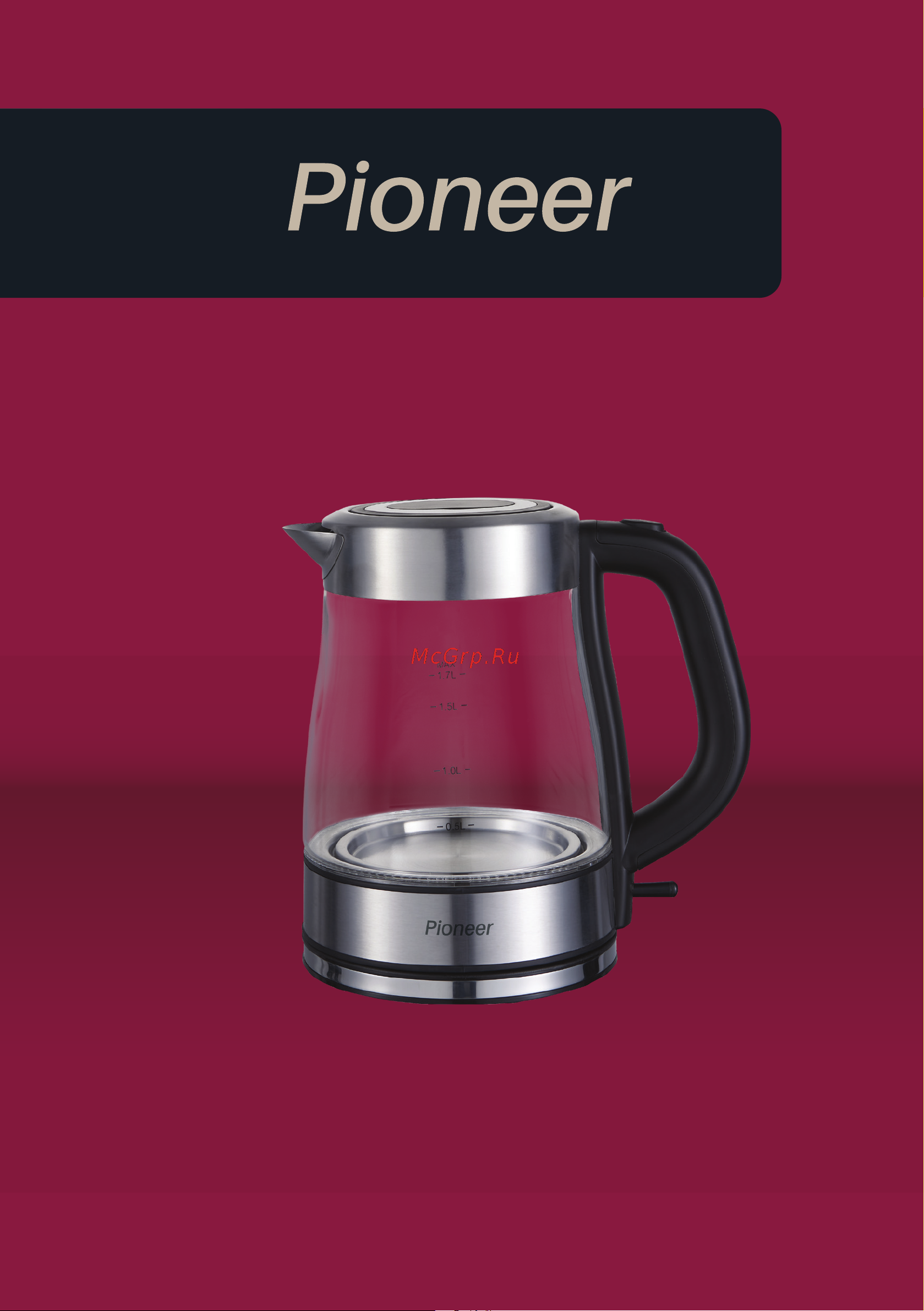 Pioneer KE807G серебристый Руководство по эксплуатации онлайн