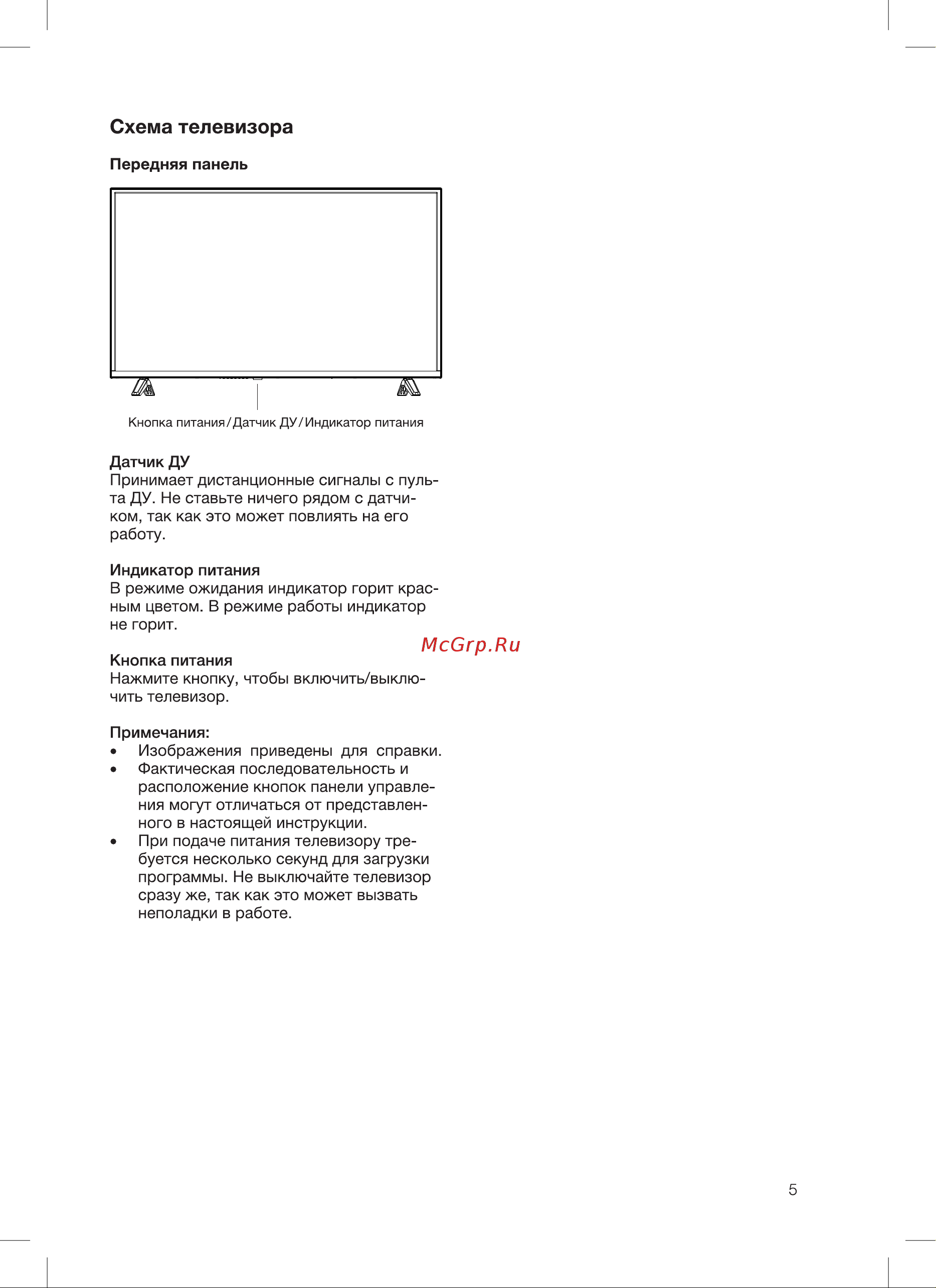 Blackton Bt 43S05B черная Руководство по эксплуатации онлайн [7/24] 809514