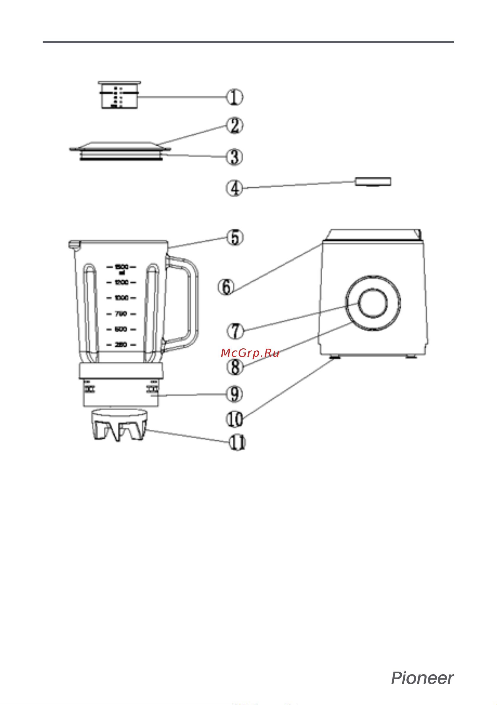 Pioneer SB143 [6/12] Устройство прибора