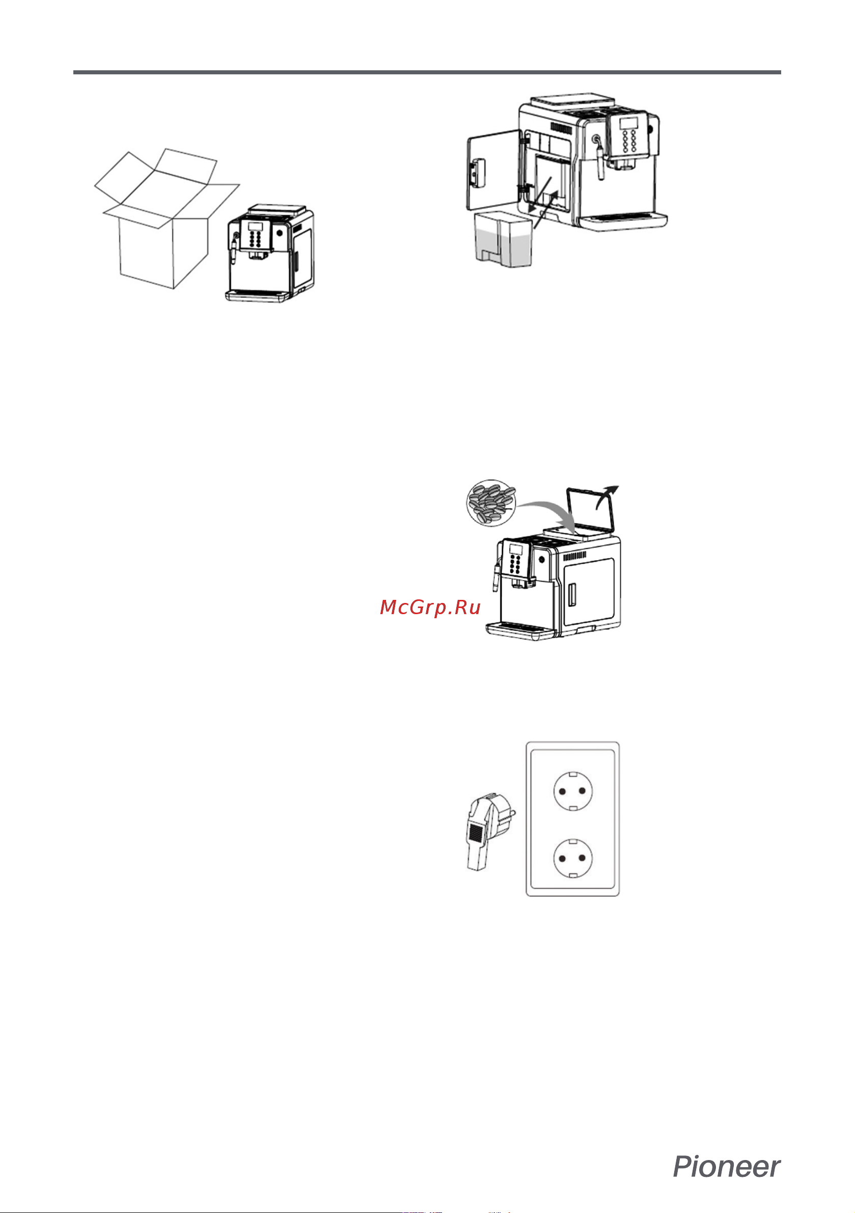 Pioneer CMA012C [12/28] Установка и первое использование