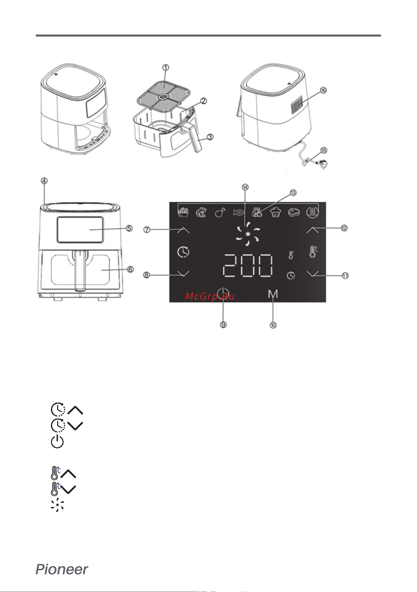 Pioneer SM515D [7/20] Руководство пользователя