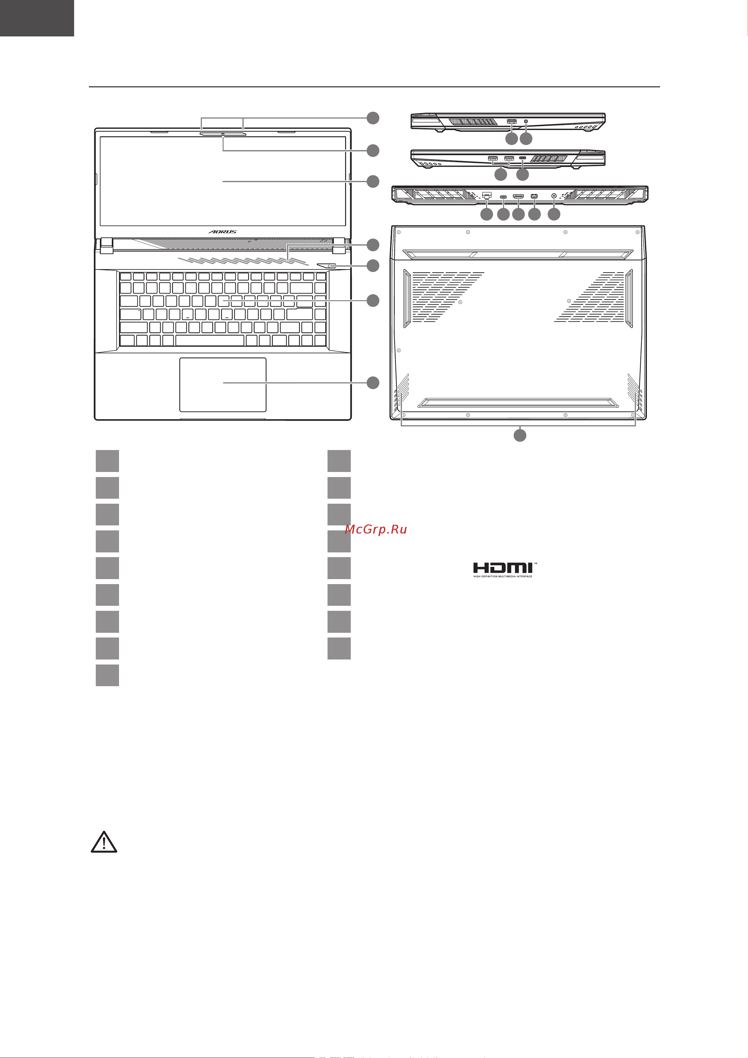AORUS 15 BSF (2023) [22/154] Seznámení s notebookem aorus