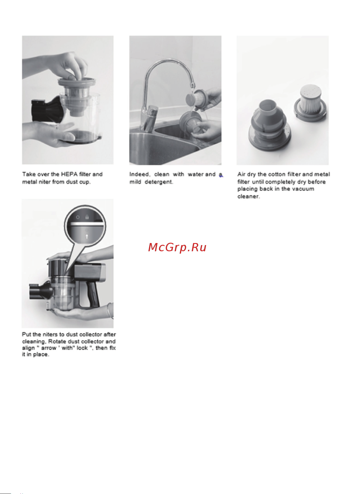 Accesstyle VH180N03DR [38/48] Filters cleaning
