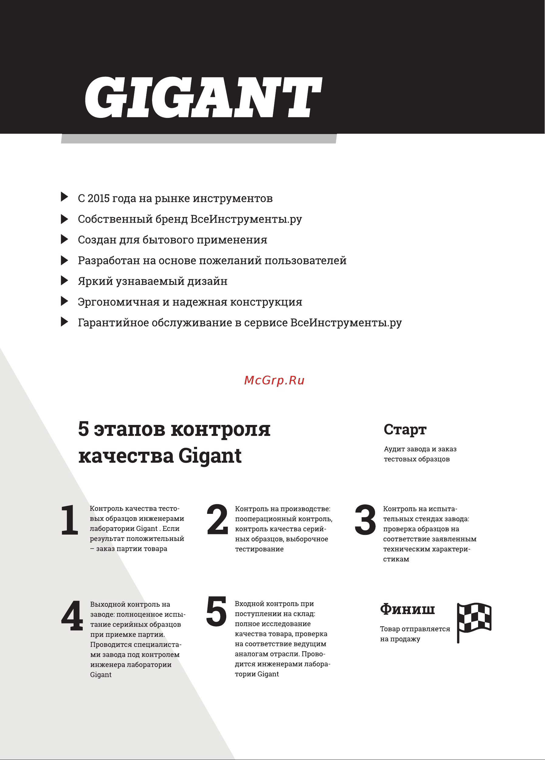 Gigant PR68 Инструкция по эксплуатации онлайн [2/24] 809813