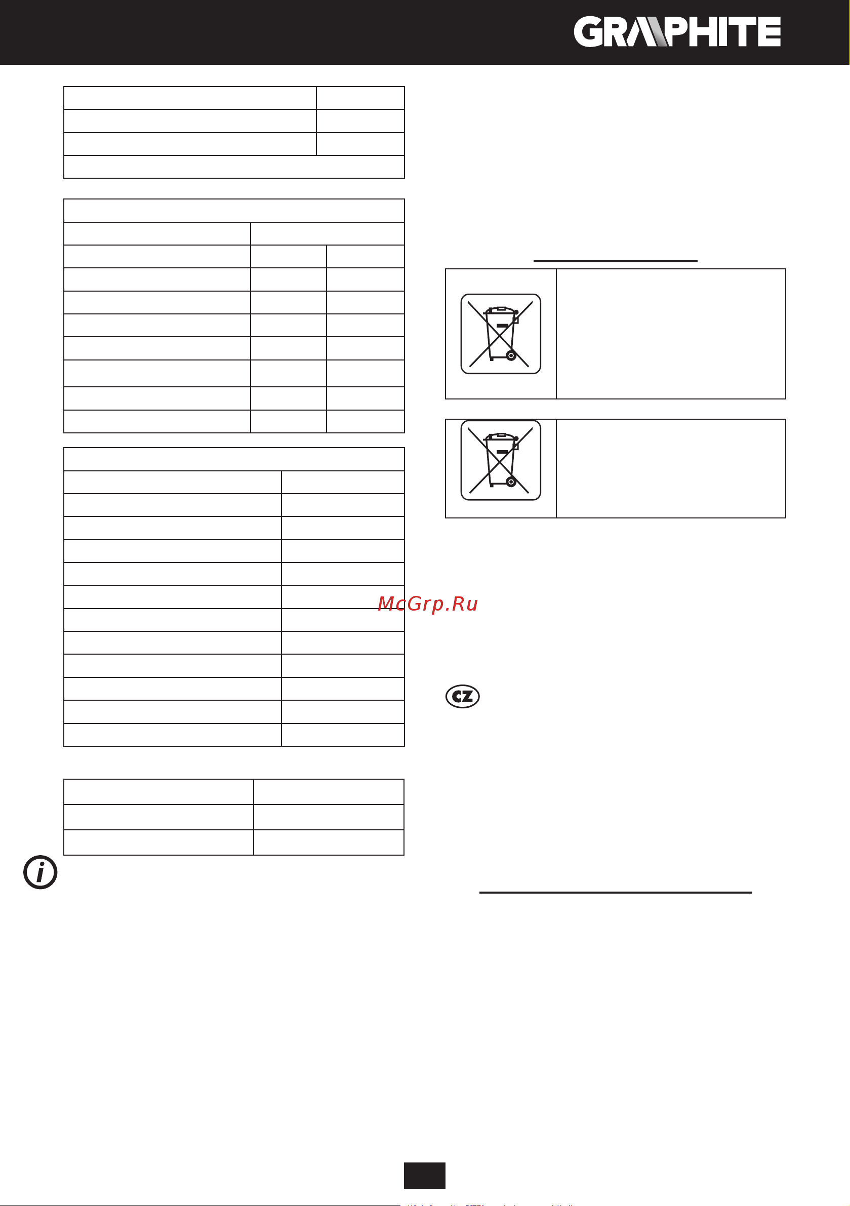 GRAPHITE 58G022 [39/104] Akumulátorová vrtačka