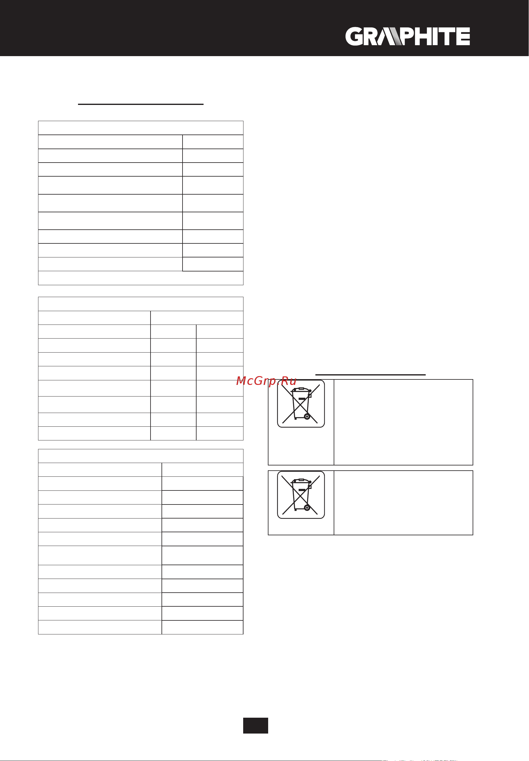 GRAPHITE 58G024 [27/92] Li ion