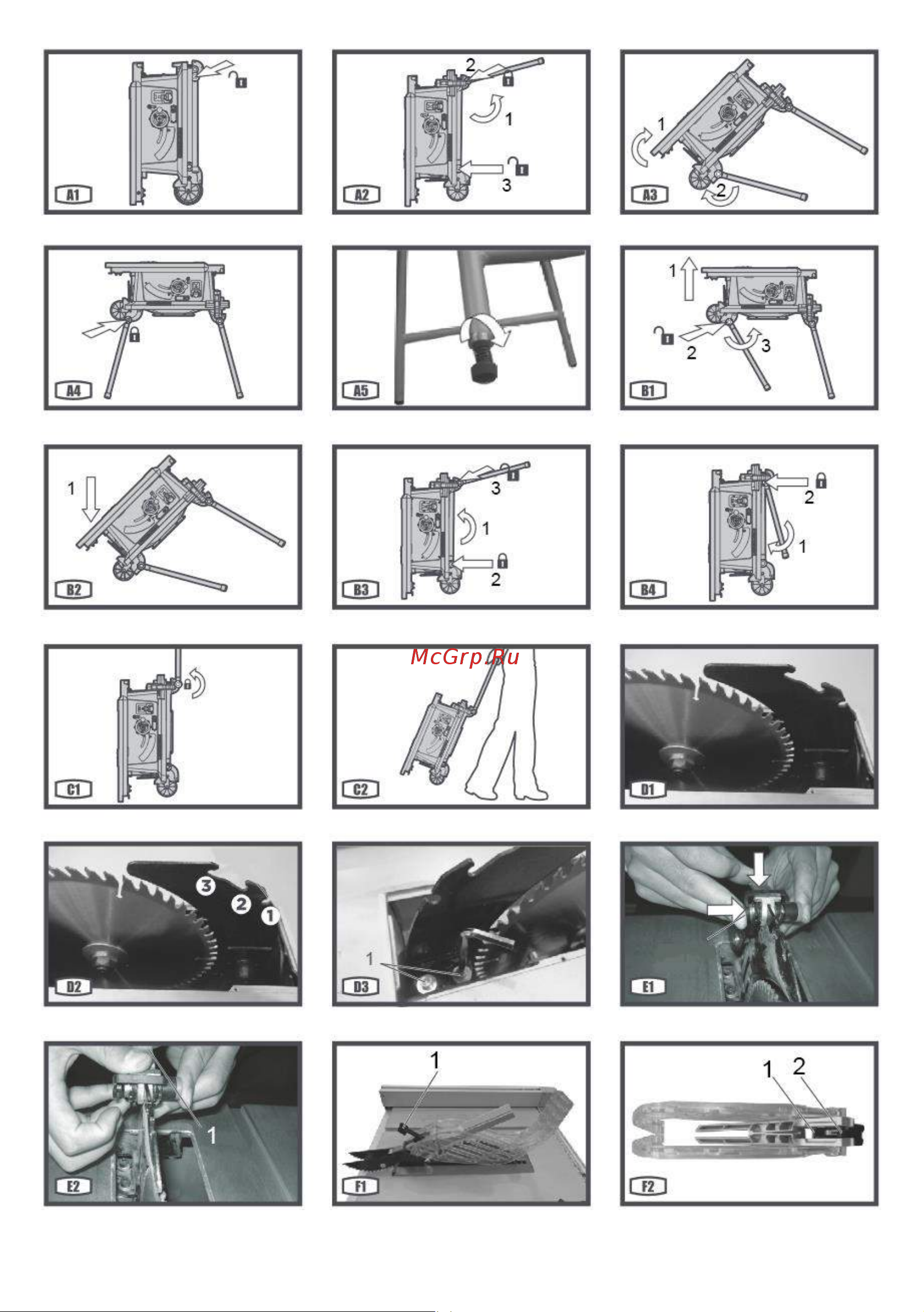GRAPHITE 59G823 Инструкция по эксплуатации онлайн [2/95] 809839