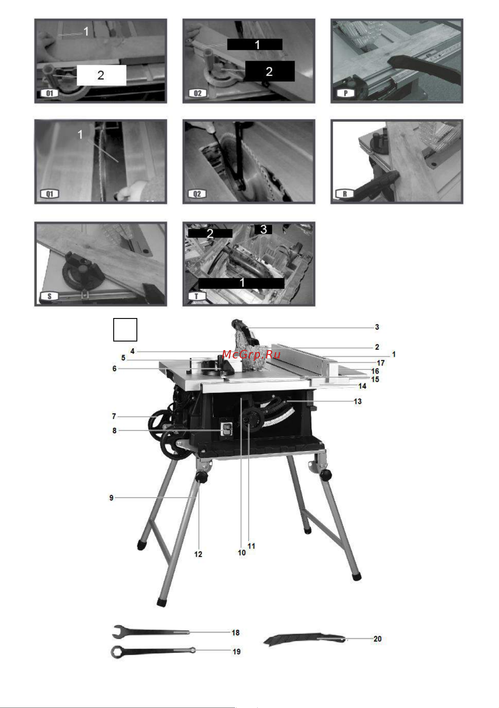 GRAPHITE 59G823 Инструкция по эксплуатации онлайн [4/95] 809839