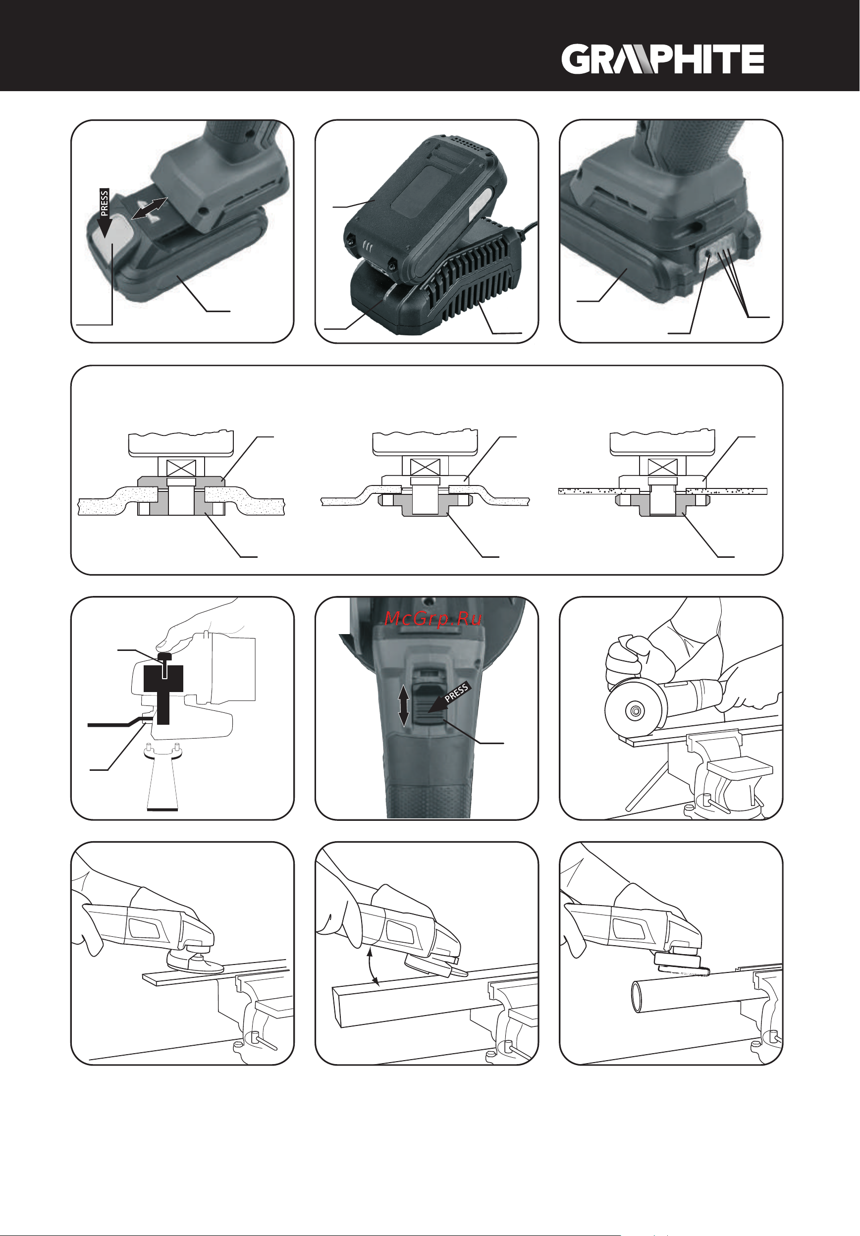 GRAPHITE 58G026 Инструкция по эксплуатации онлайн [5/116] 809841
