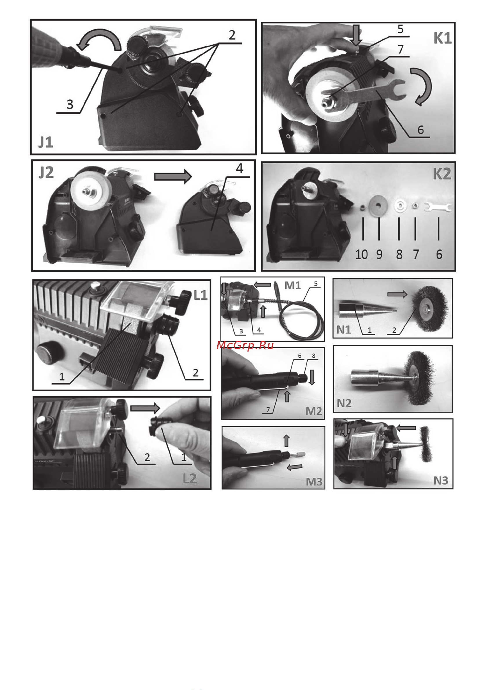 GRAPHITE 58G095 Инструкция по эксплуатации онлайн [4/67] 809842