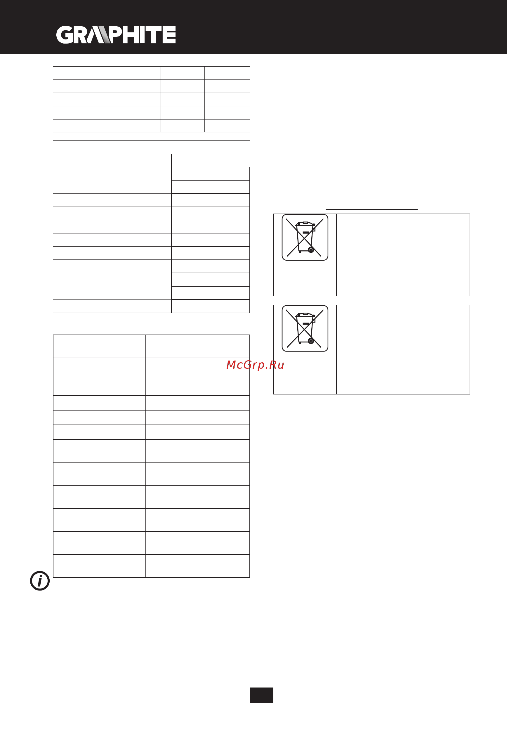 GRAPHITE 58G013 [34/104] Környezetvédelem