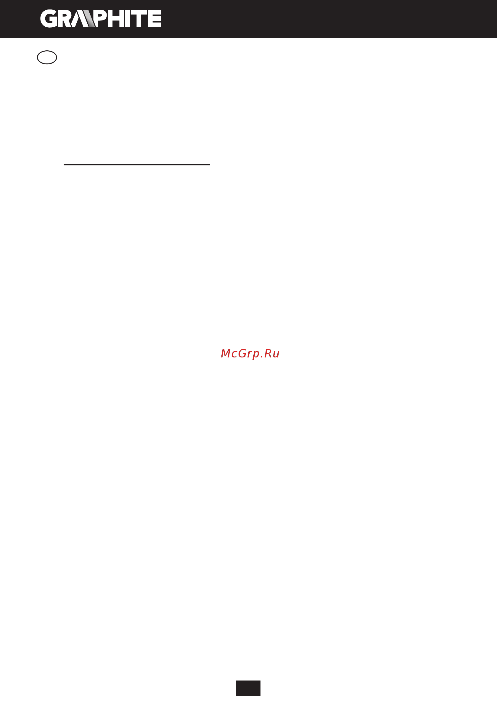 GRAPHITE 59G175 [94/100] Traduction de la notice d emploi originale meuleuse d angle 59g175