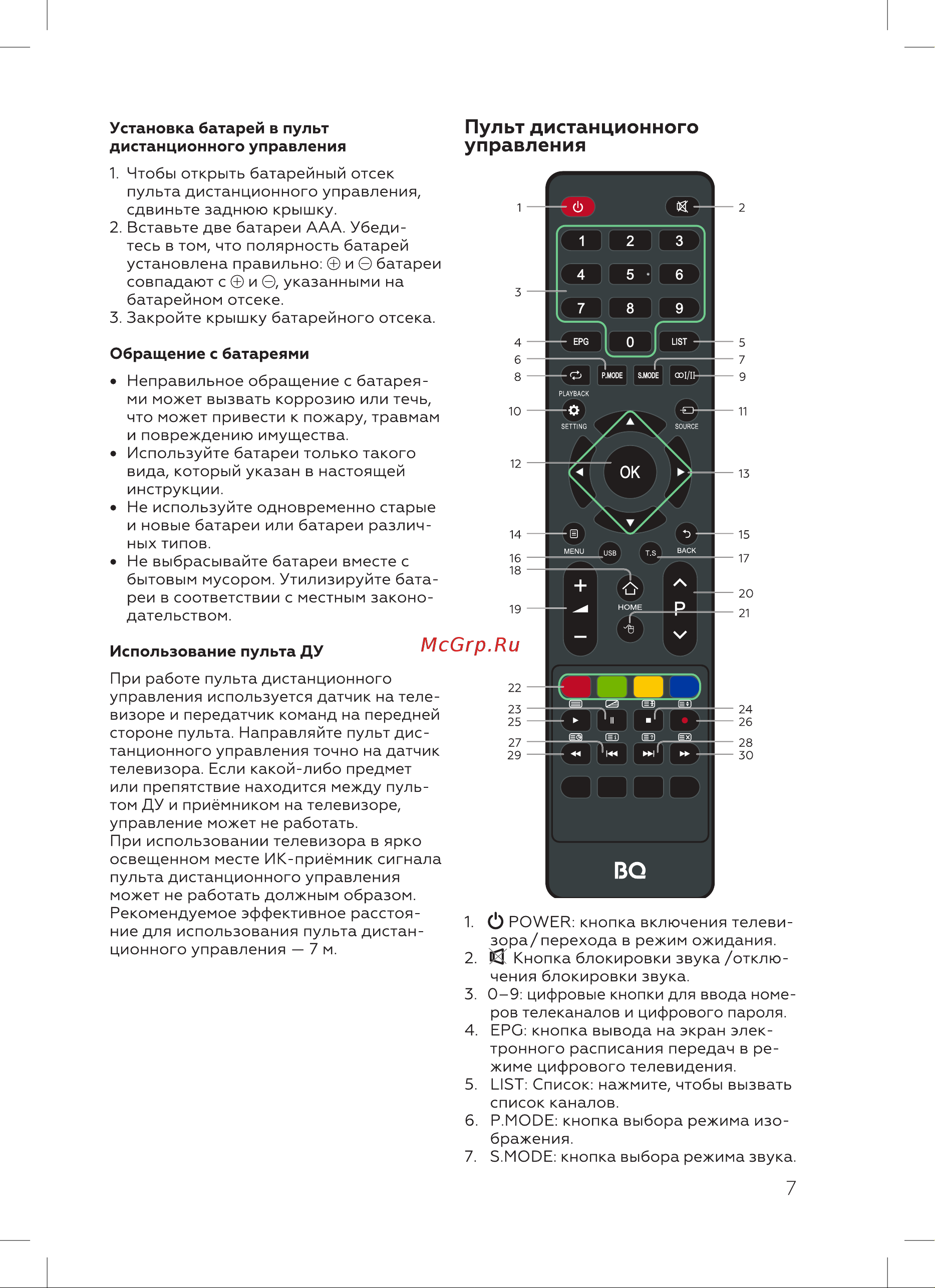 BQ 50SU04B Инструкция по эксплуатации онлайн [9/28] 809904