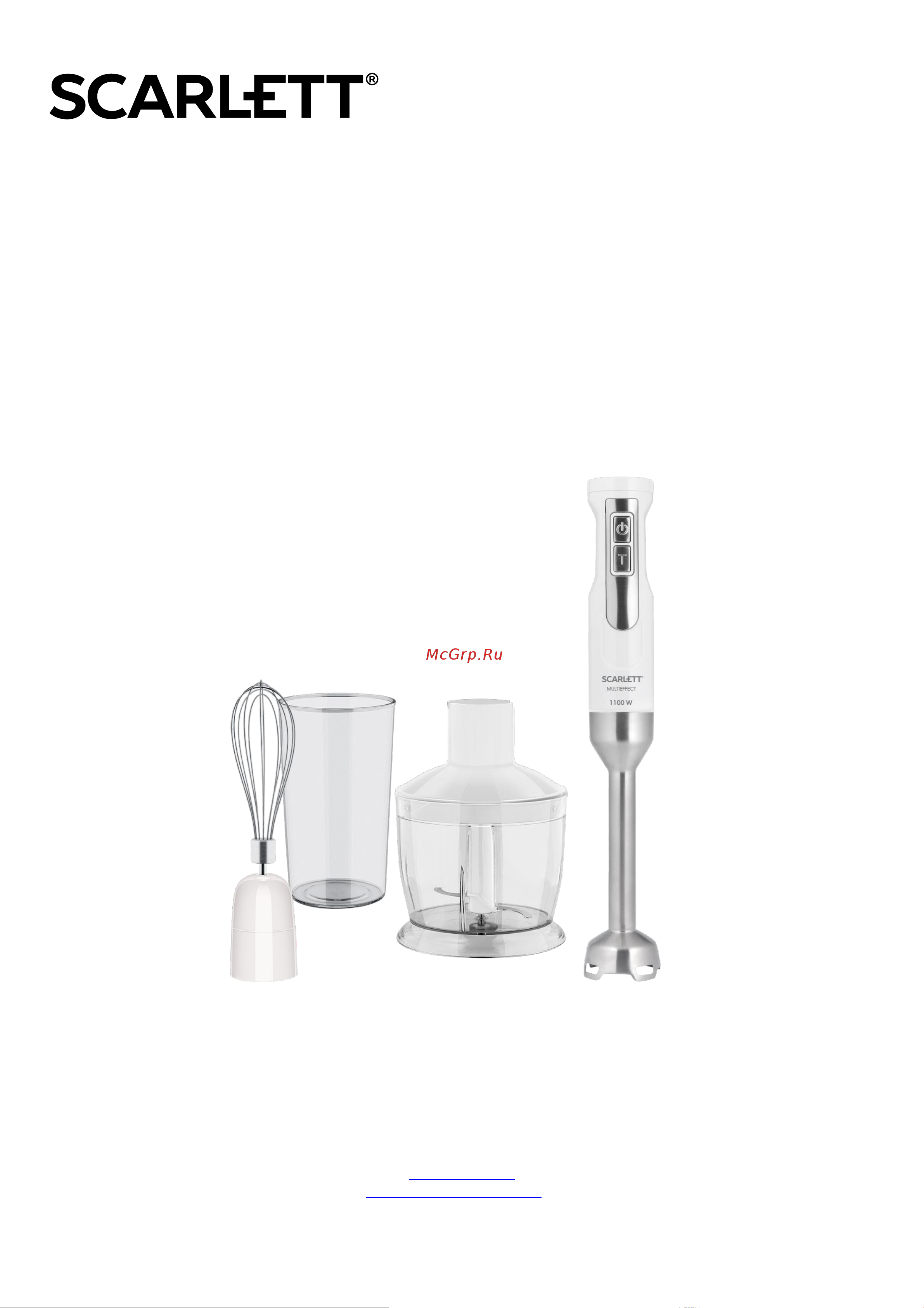 Scarlett SC-HB42F09 Инструкция по эксплуатации онлайн