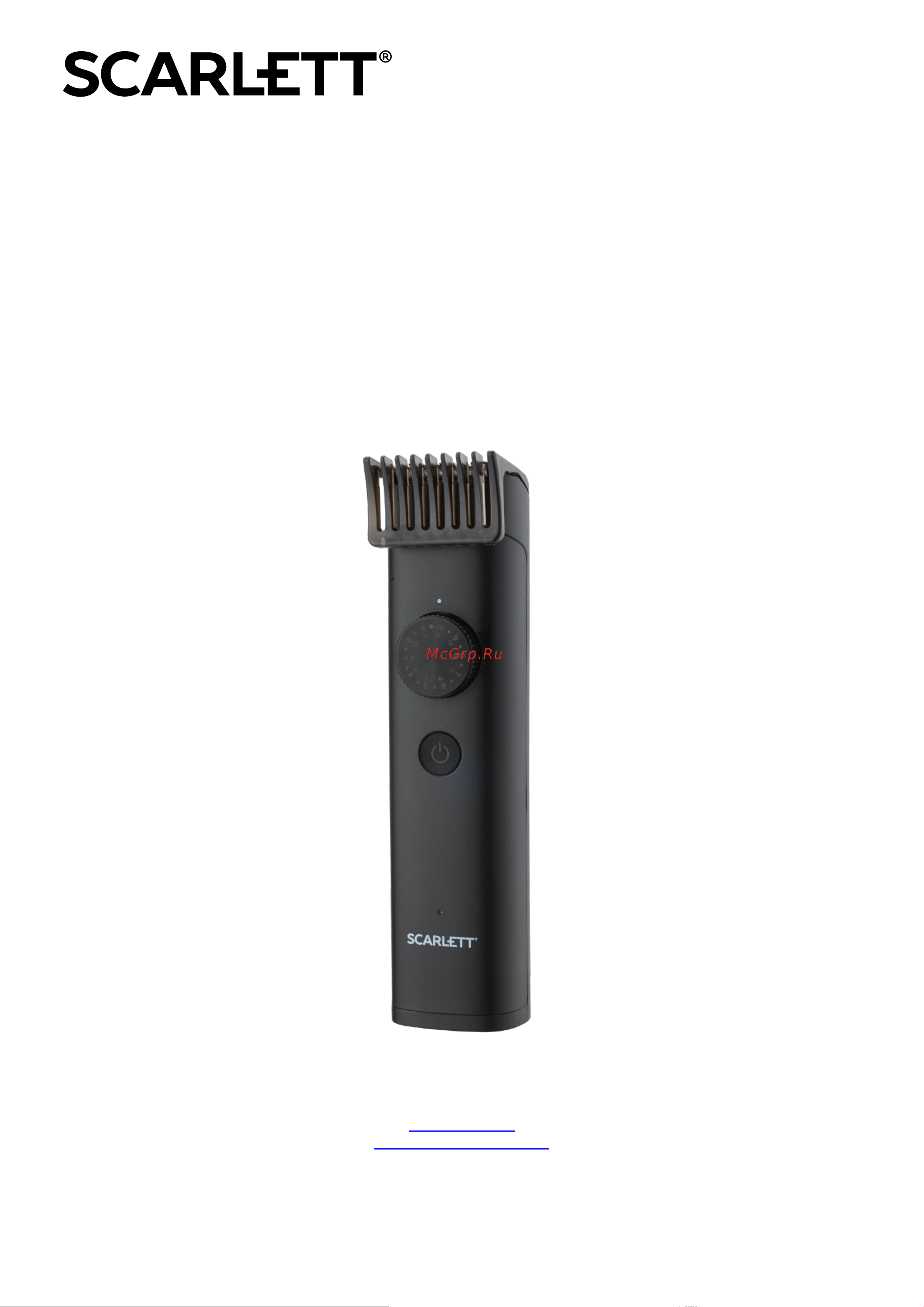 Scarlett SC-HC63C105 Инструкция по эксплуатации онлайн