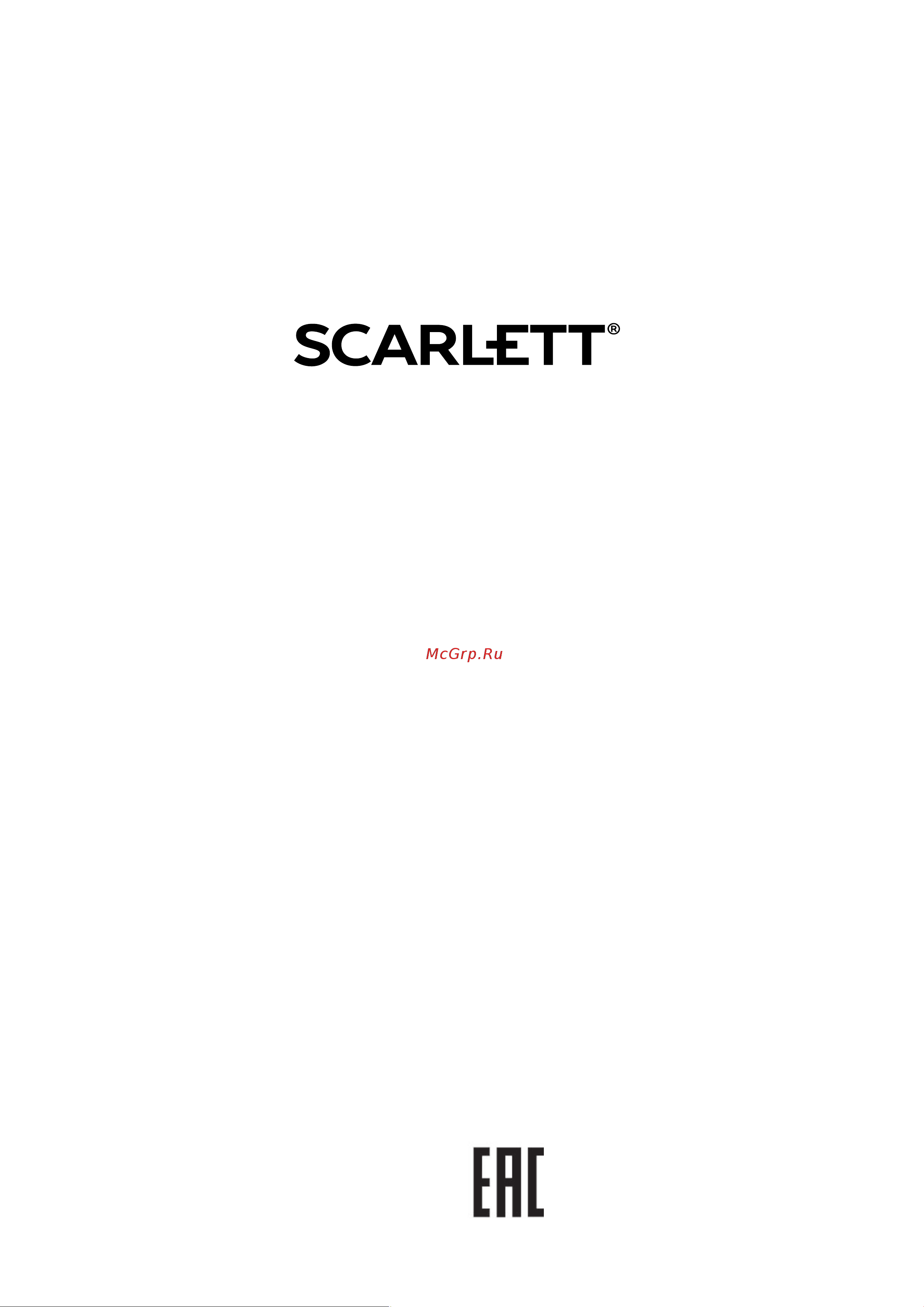 Scarlett SC-SI30K40 Инструкция по эксплуатации онлайн [40/40] 809983