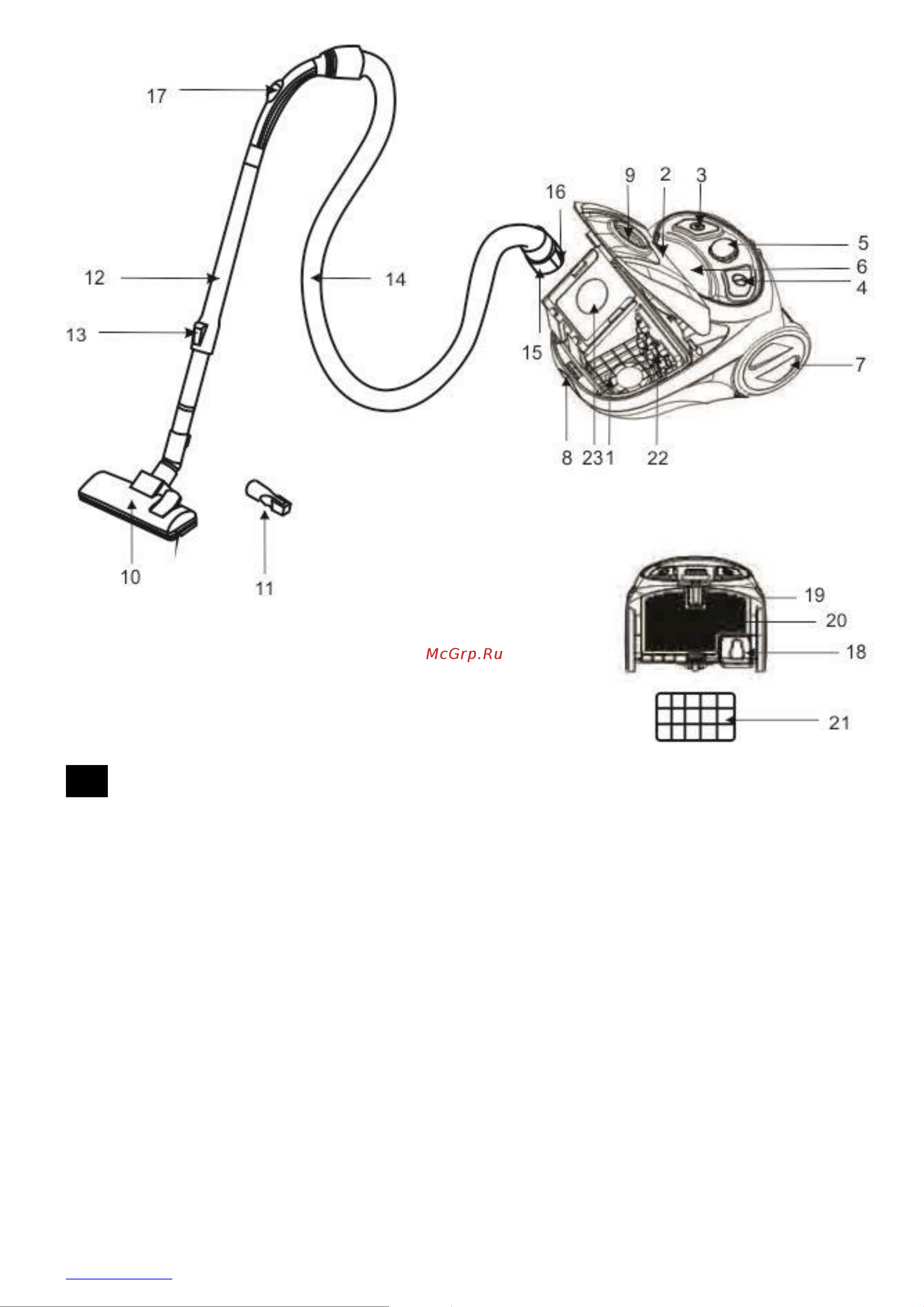 Scarlett SC-VC80B64 [3/8] Gb instruction manual