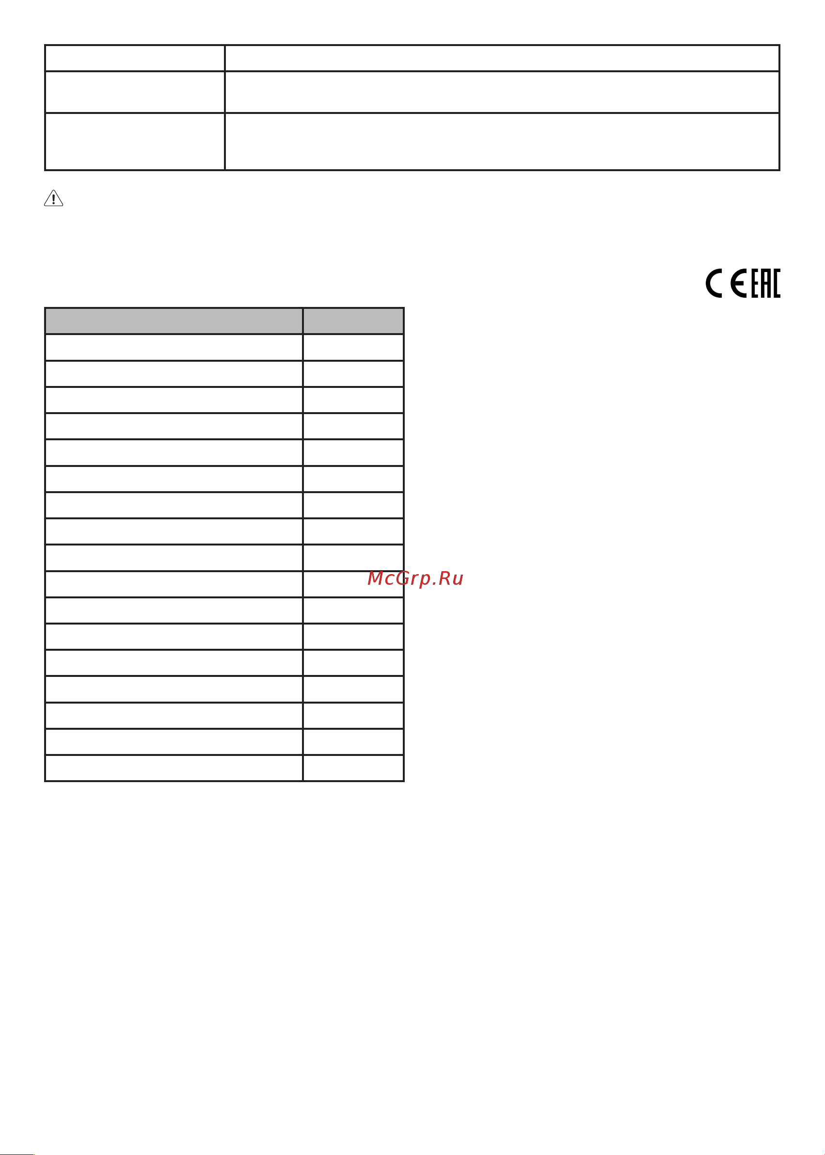 Centek CT-1747 [6/24] Срок гарантии 36 месяцев на прибор и 60 месяцев на компрессор с даты реа