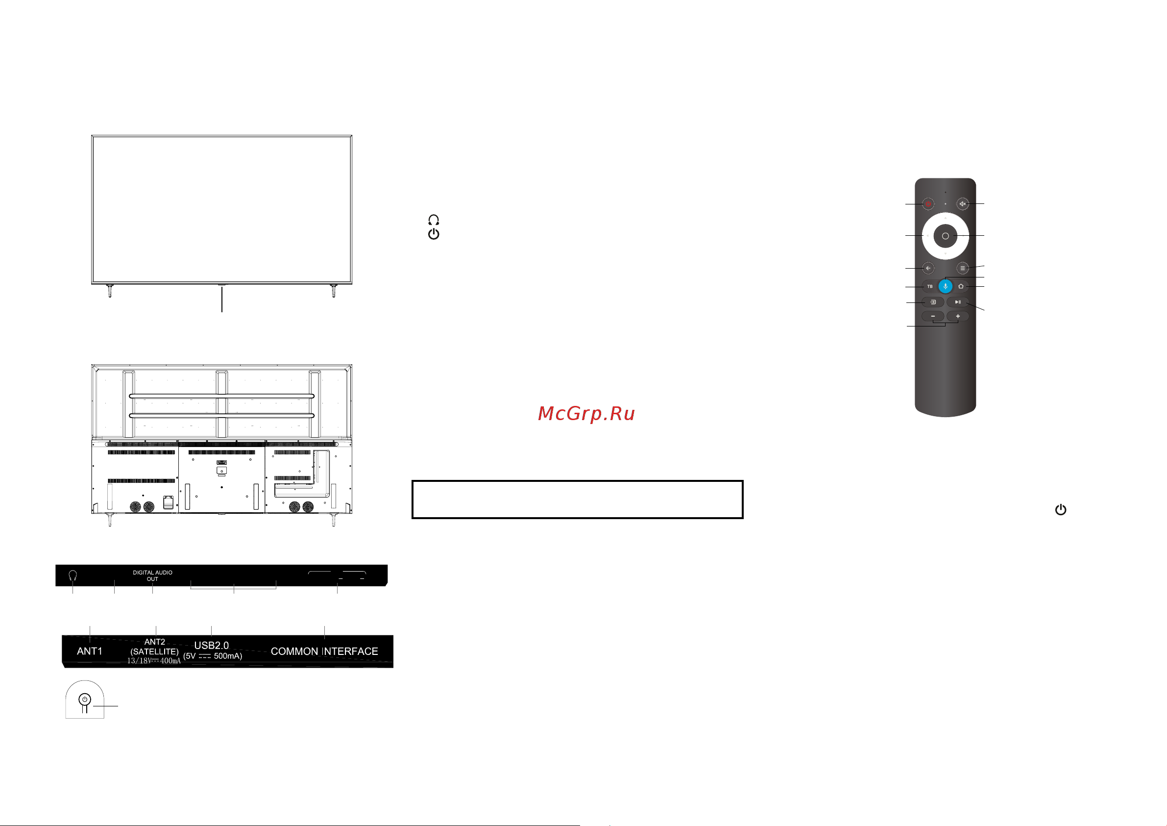 Centek CT-8585 Smart Инструкция по эксплуатации онлайн [4/52] 810076