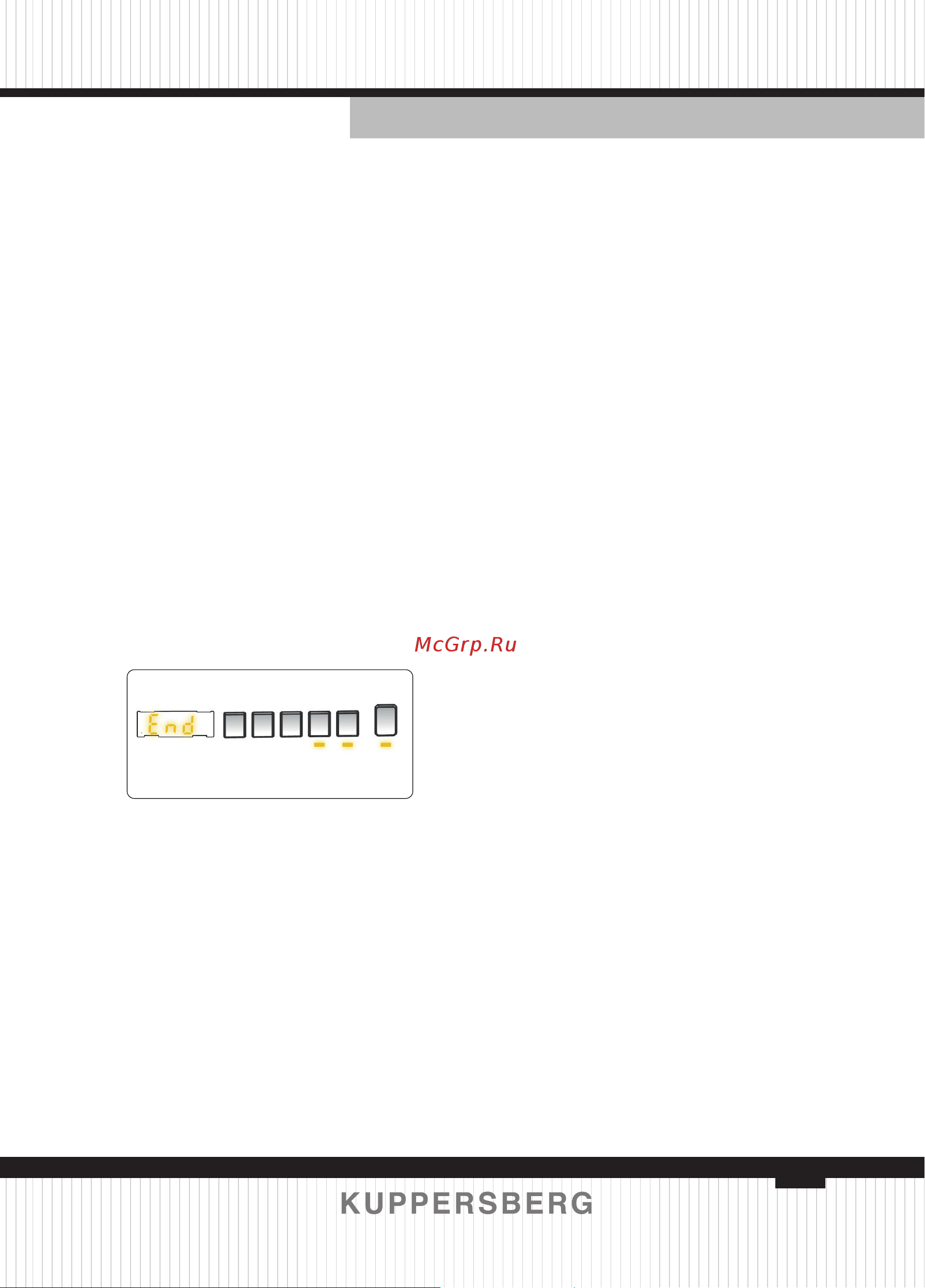 Kuppersberg WM 490 W [91/112] Отмена программы
