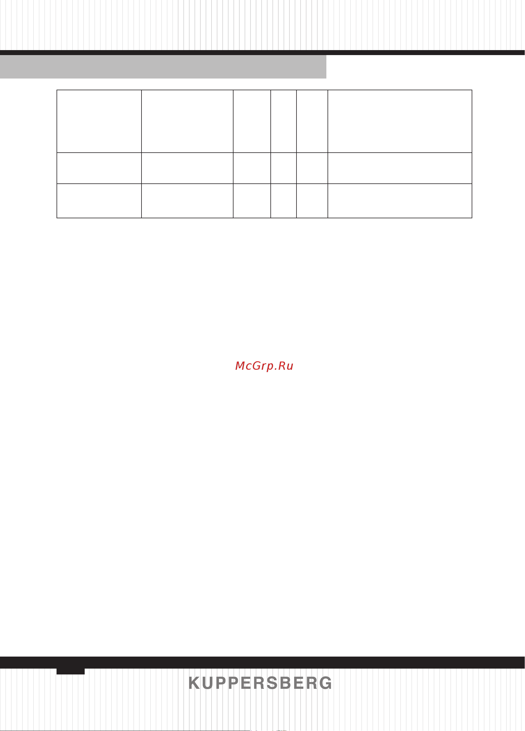 Kuppersberg WM 410 W [60/112] Technical passport english