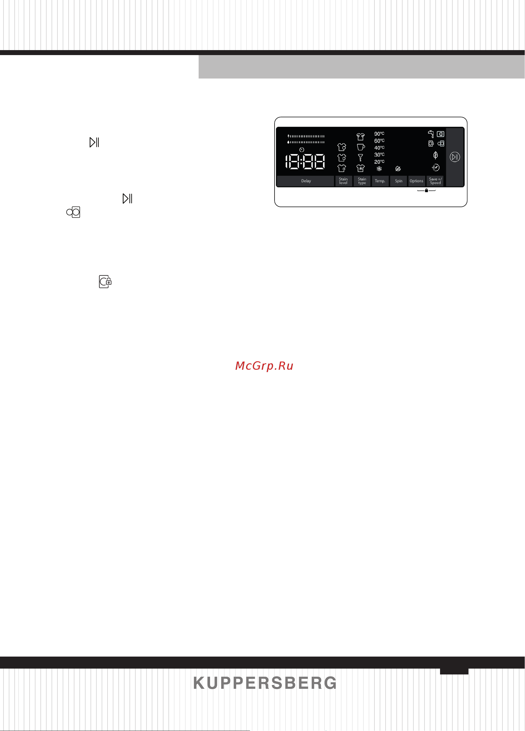 Kuppersberg WM 581 W [63/124] Program end