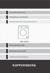 Kuppersberg WM 520 W Инструкция по эксплуатации
