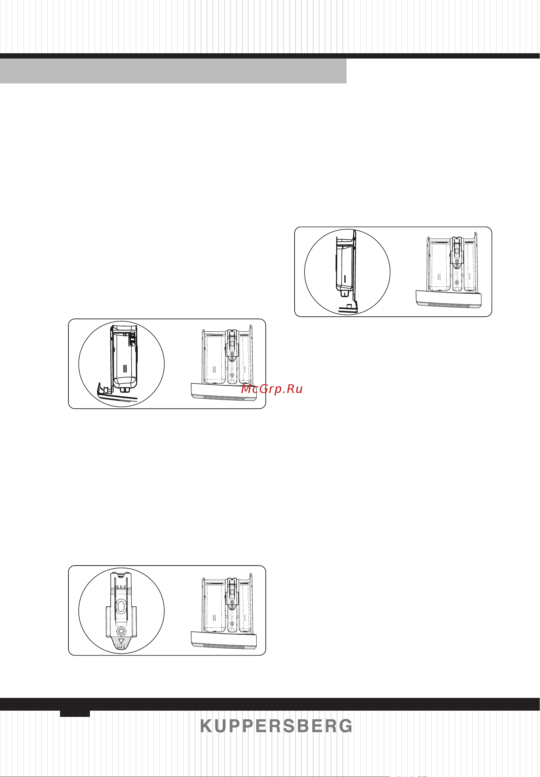 Kuppersberg WM 520 W [52/124] Sections