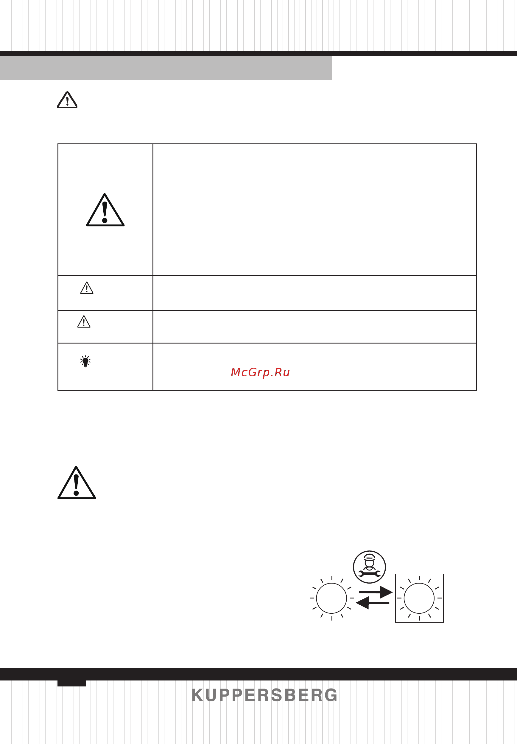 Kuppersberg RFWI 1890 SIG [34/92] Appliance connection