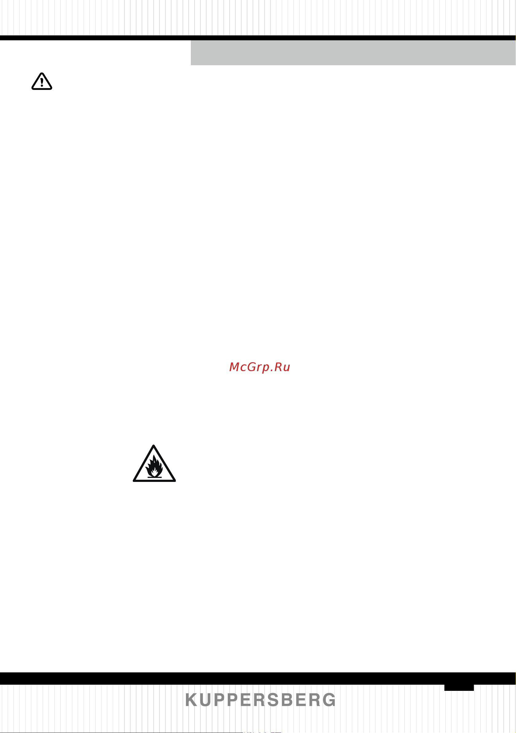 Kuppersberg NFFD 183 BEG [27/80] Warning