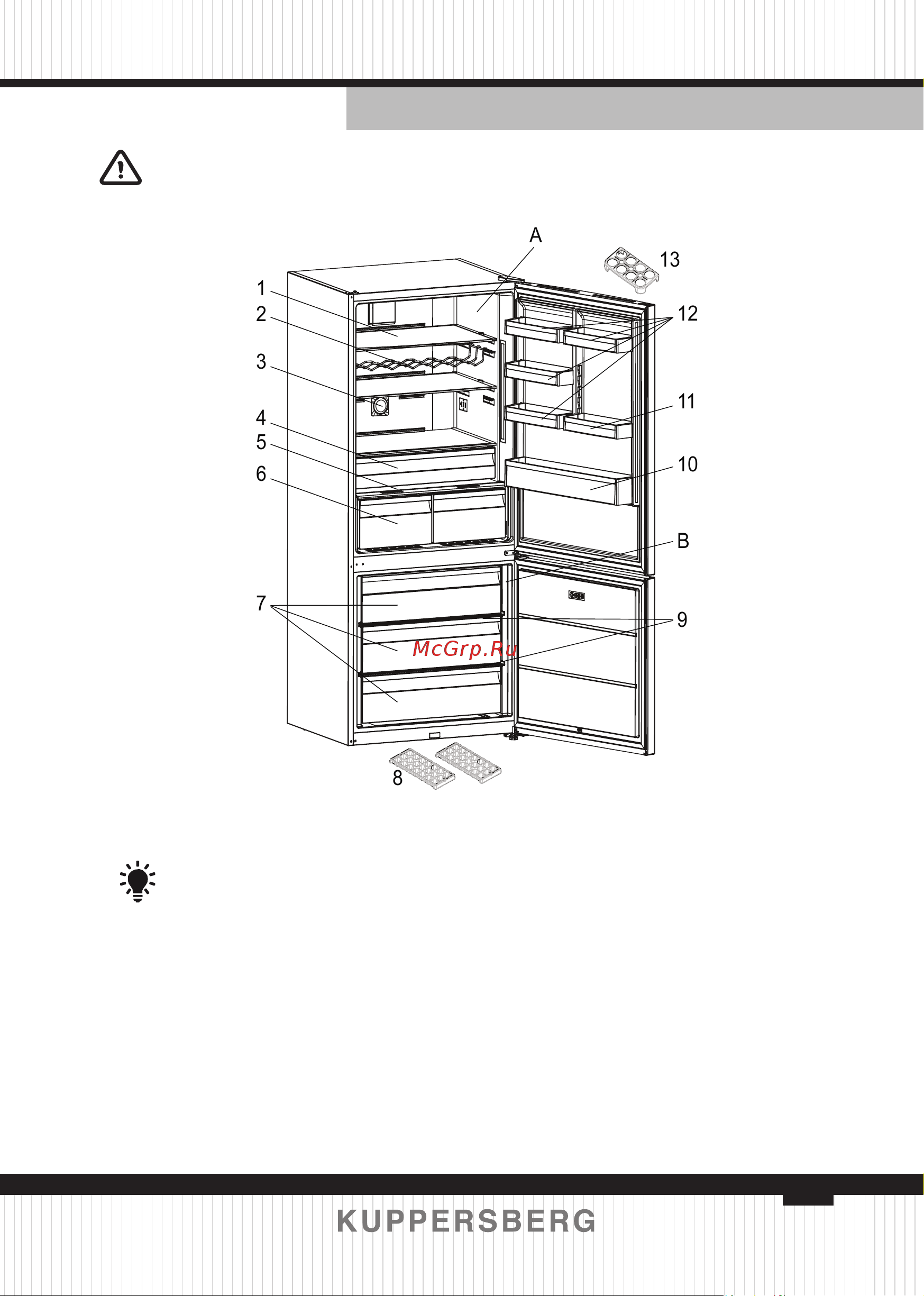 Kuppersberg NRV 1867 BE [31/84] Description of the appliance