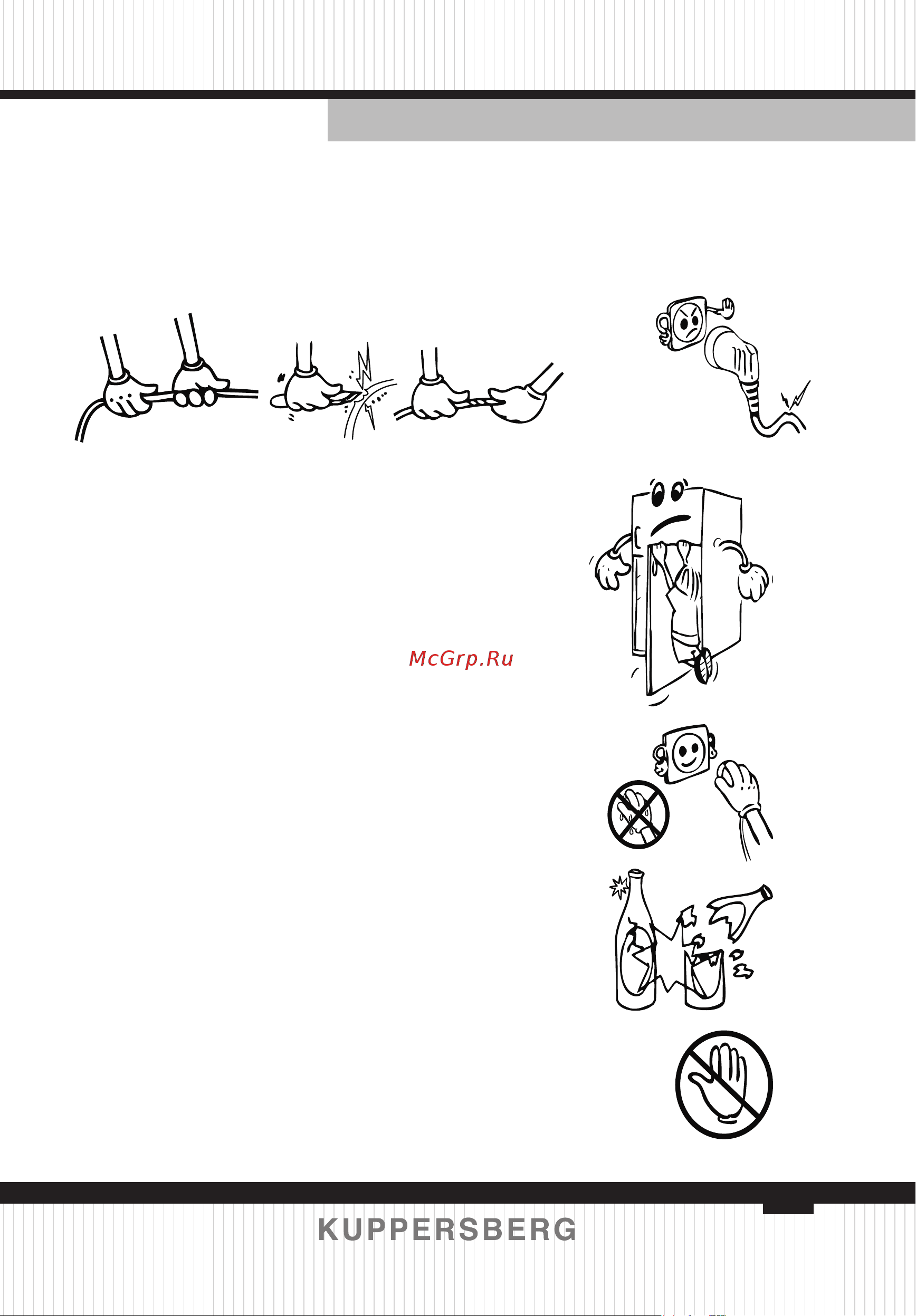 Kuppersberg NRS 186 BK [23/64] Safety warnings