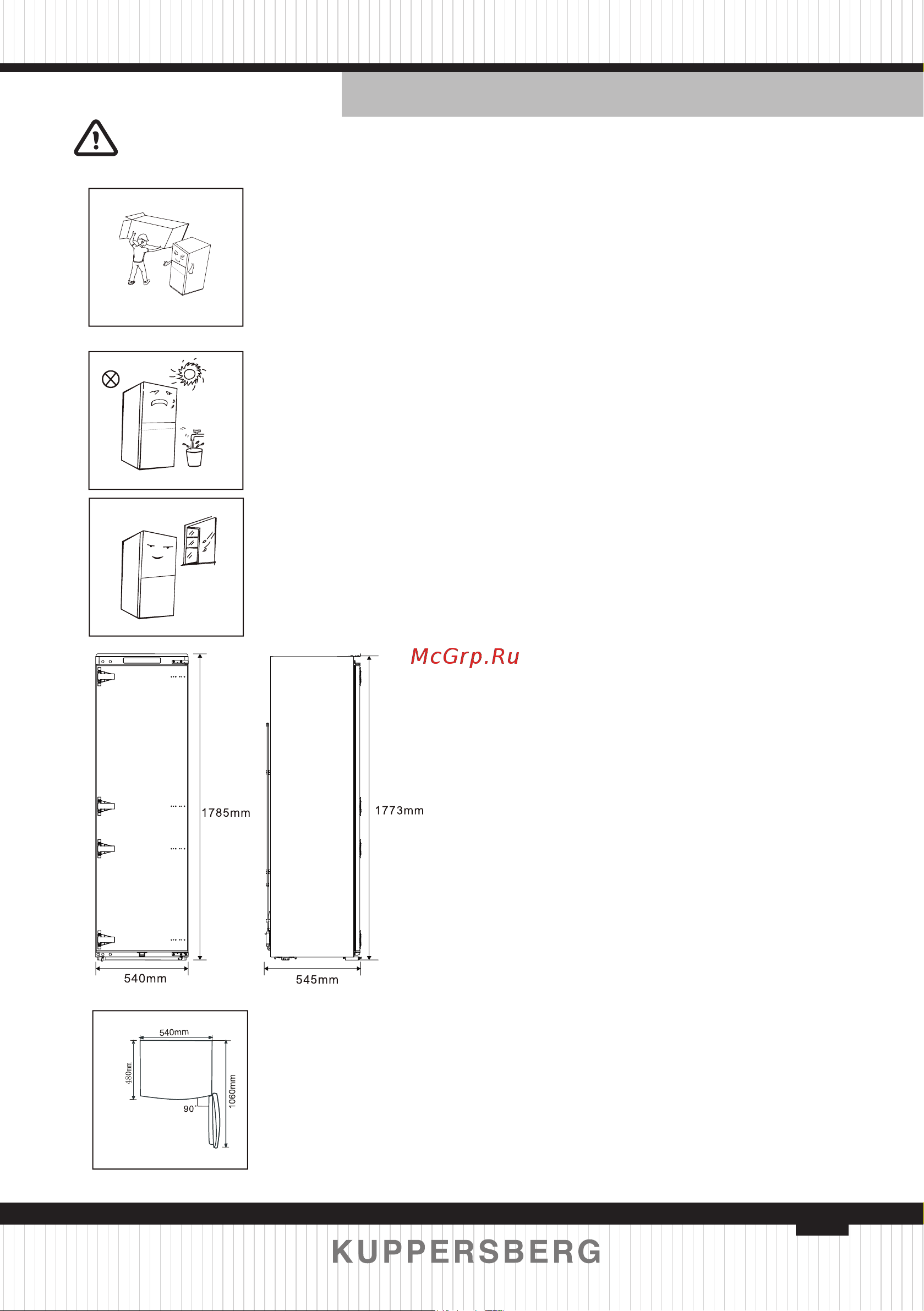Kuppersberg SFB 1780 [33/84] Proper use of the refrigerator