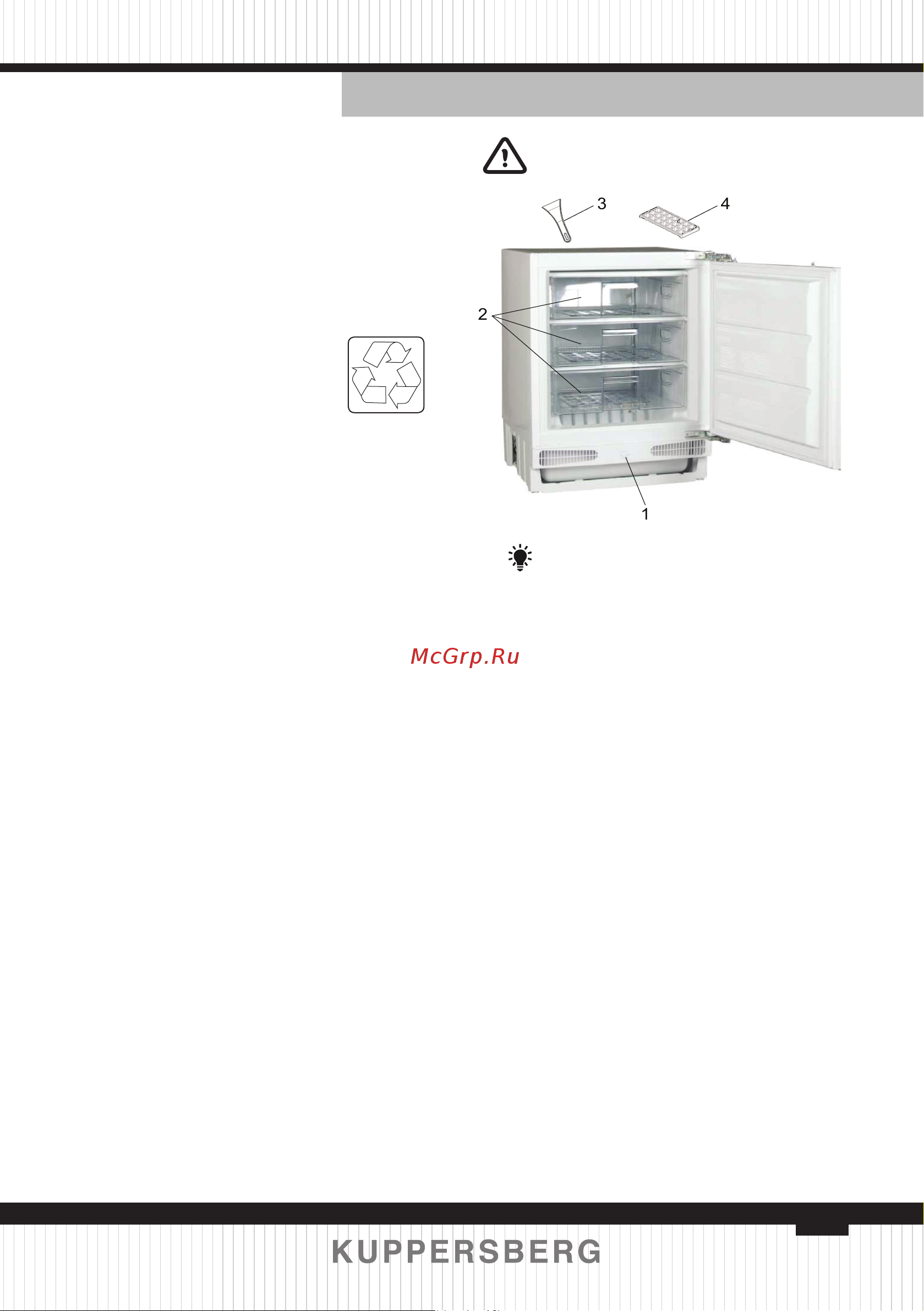 Kuppersberg VBMF 96 [23/58] Description of the appliance