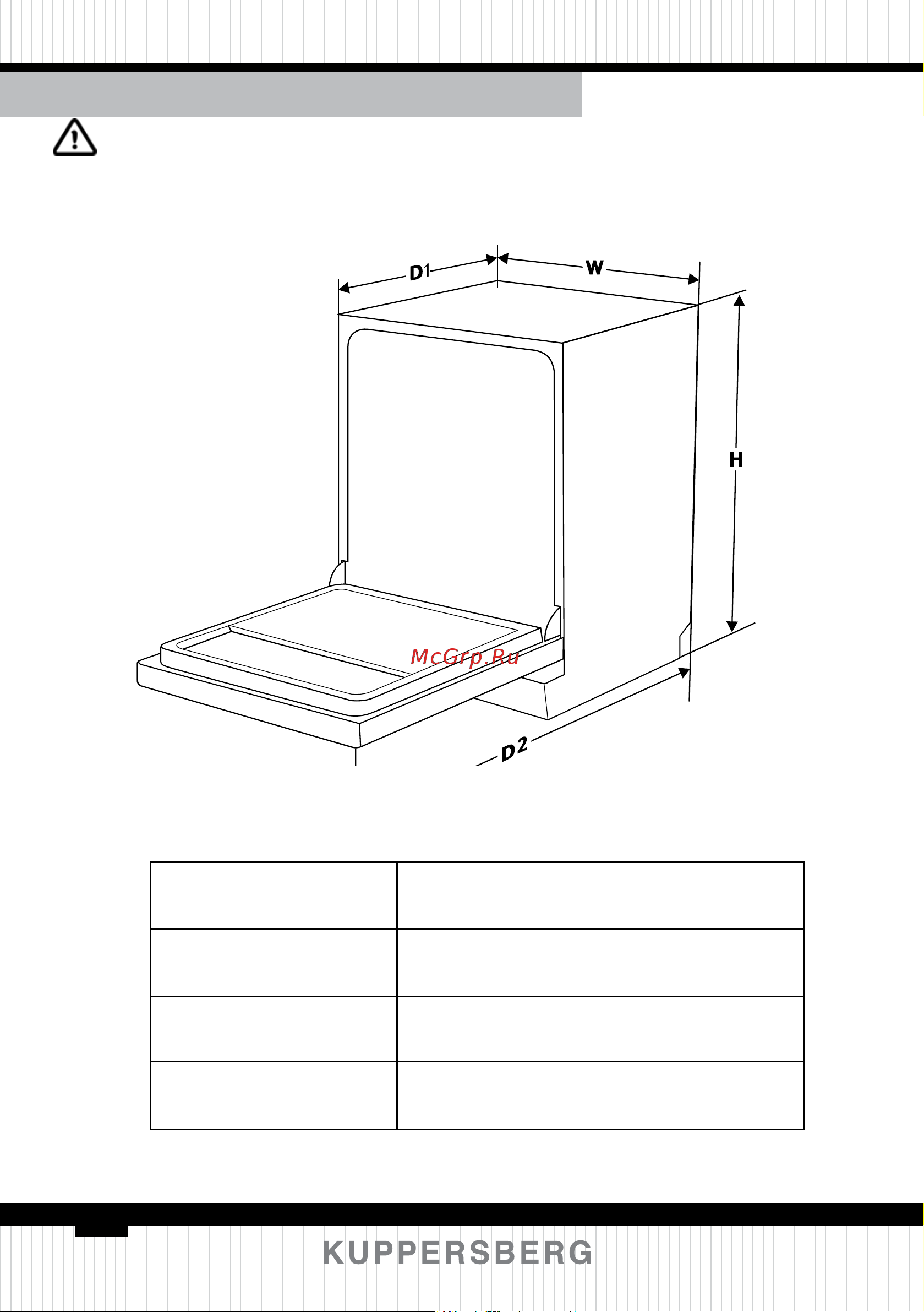 Kuppersberg GLM 6080 [50/160] Technische information