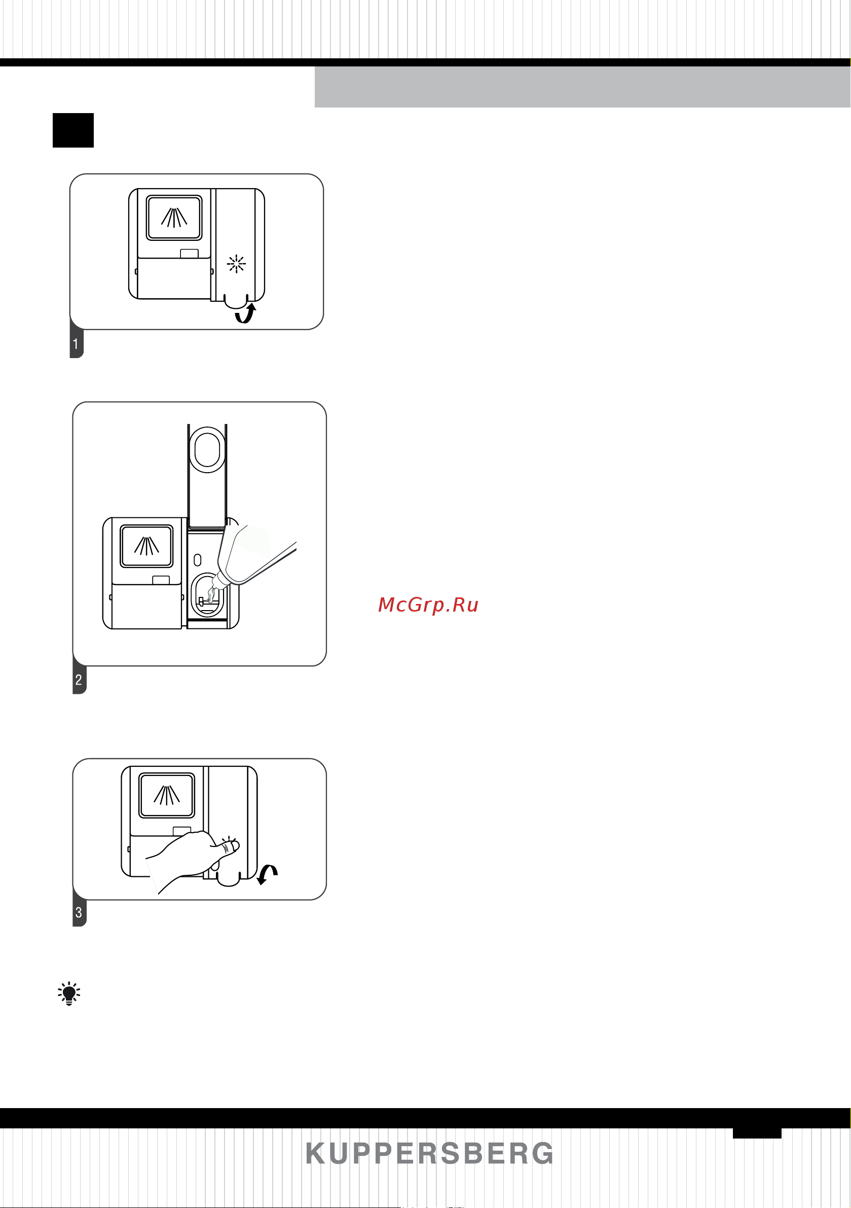 Kuppersberg GSM 6074 [89/152] Adjusting the rinse aid reservoir