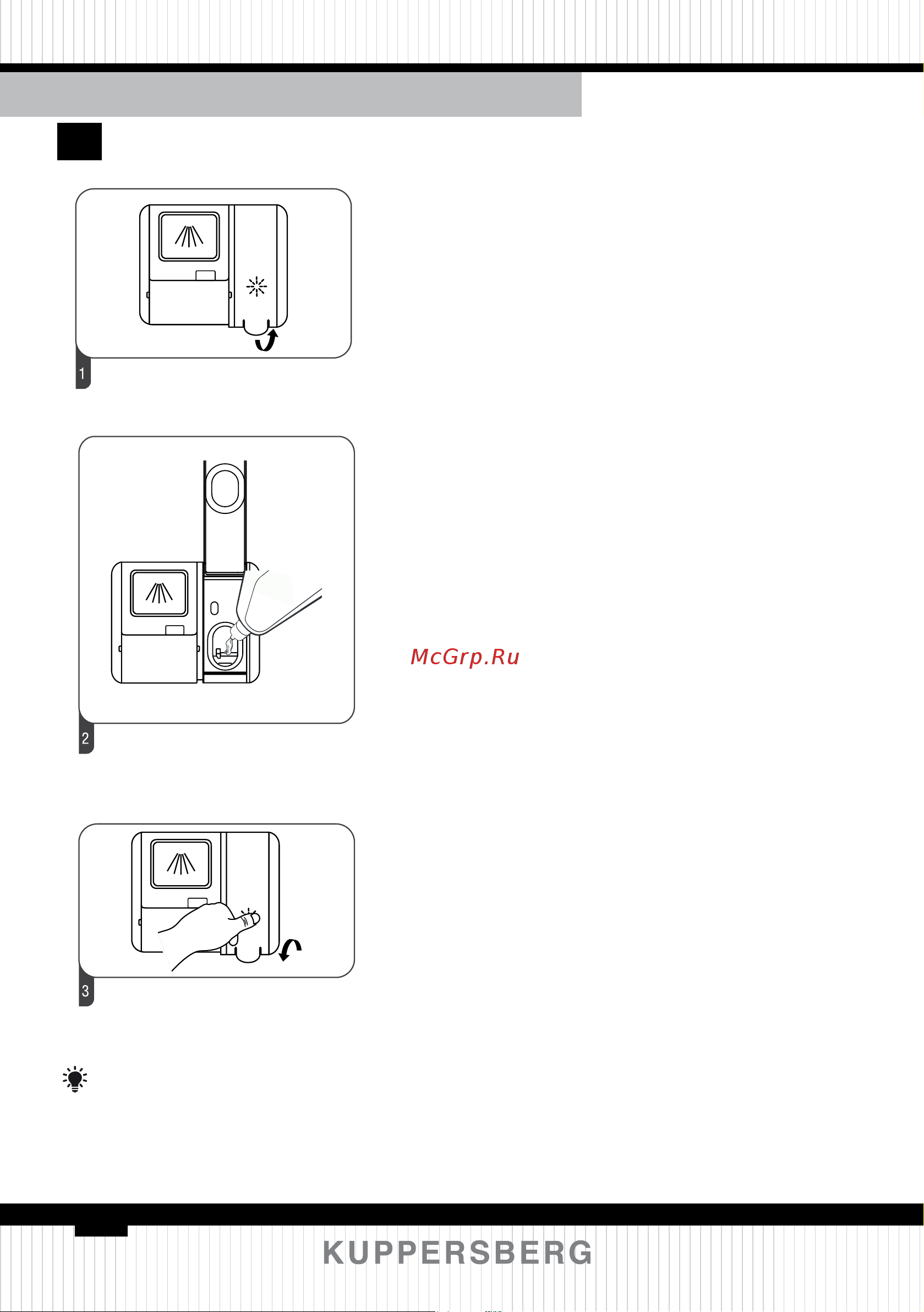 Kuppersberg GSM 4574 [86/148] Adjusting the rinse aid reservoir