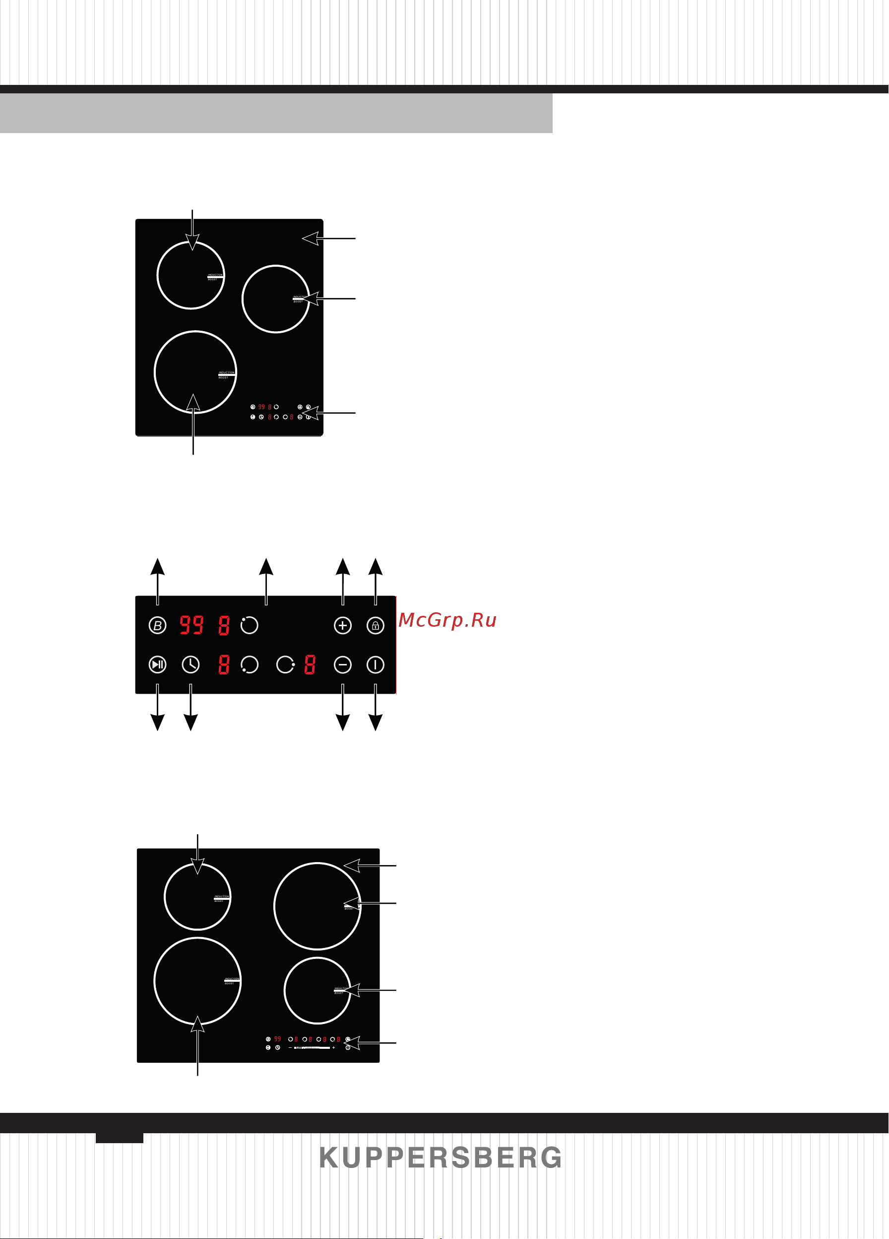 Kuppersberg ECS 639 F [96/136] 10 модели ics 624 ics 624 c ics 624 gr ics 624 w