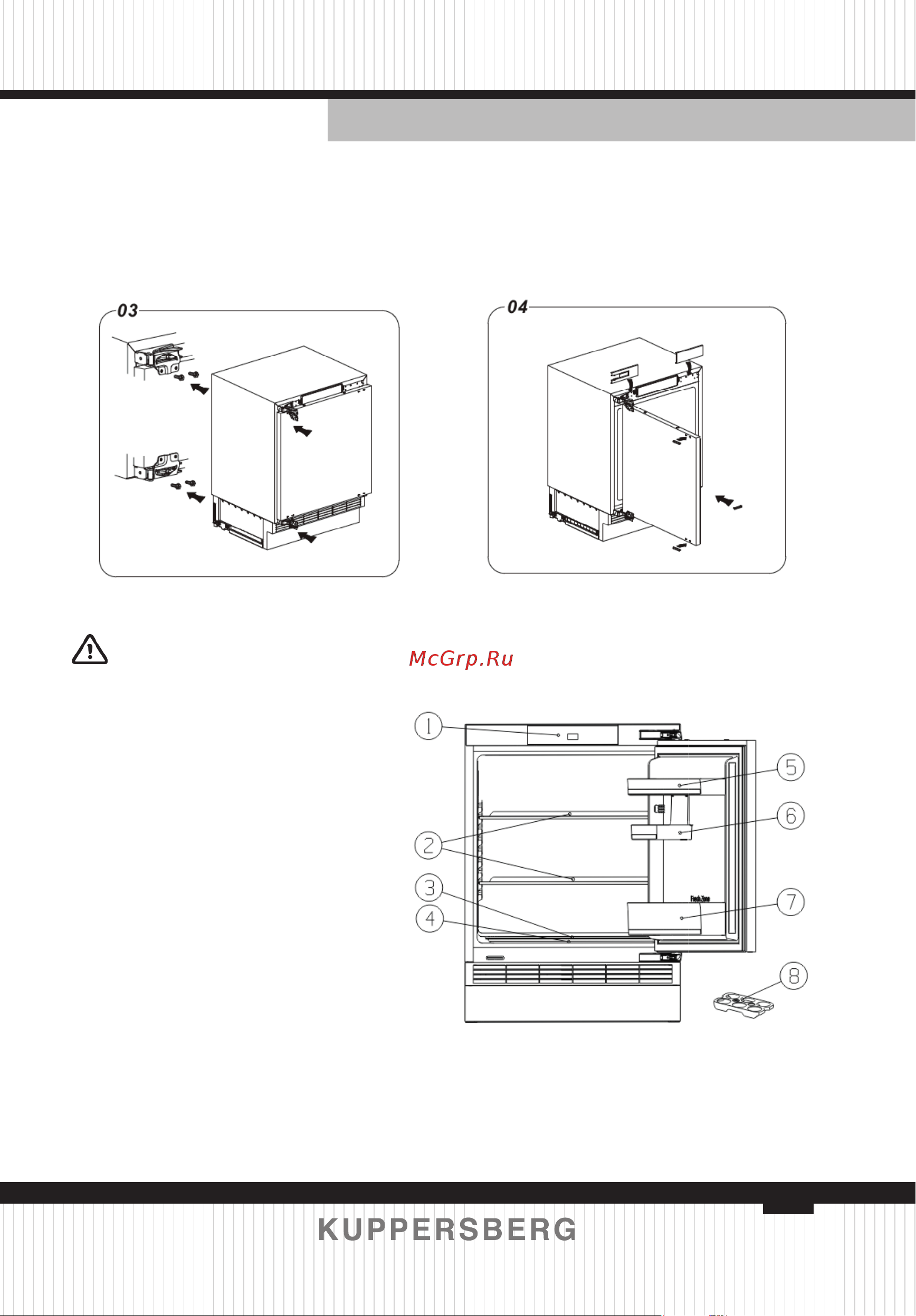 Kuppersberg RBU 814 [33/80] Description of the appliance