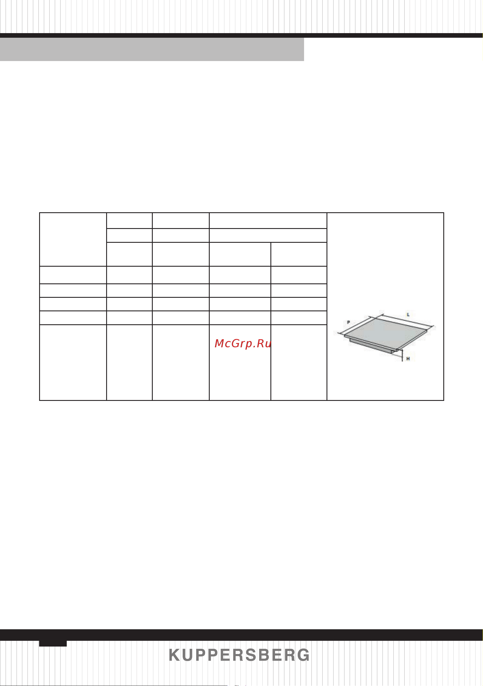 Kuppersberg FS 45 X [44/82] Instructions for building in the units