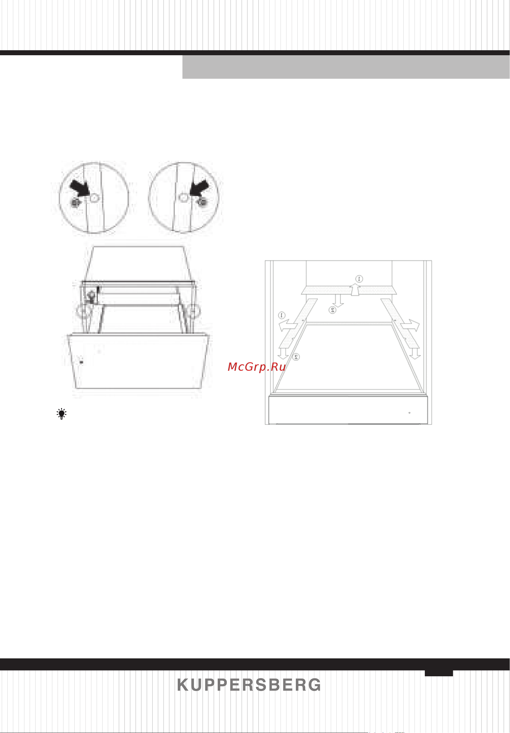 Kuppersberg KWD 802 Black [29/56] Possible installation examples