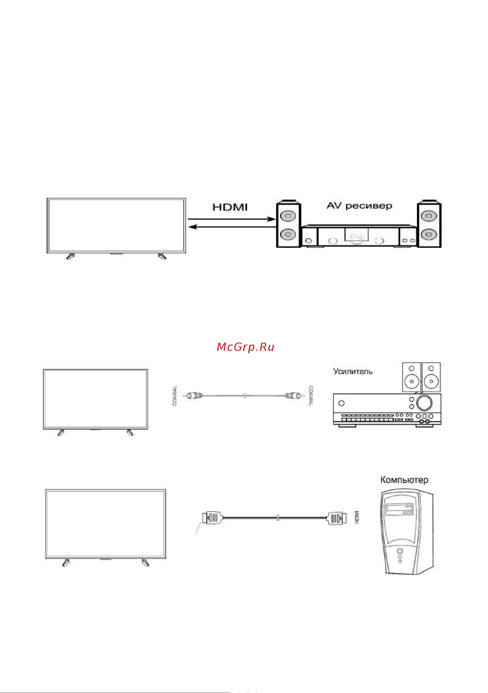 MANYA 32MH14BS [16/42] Подключение компьютера