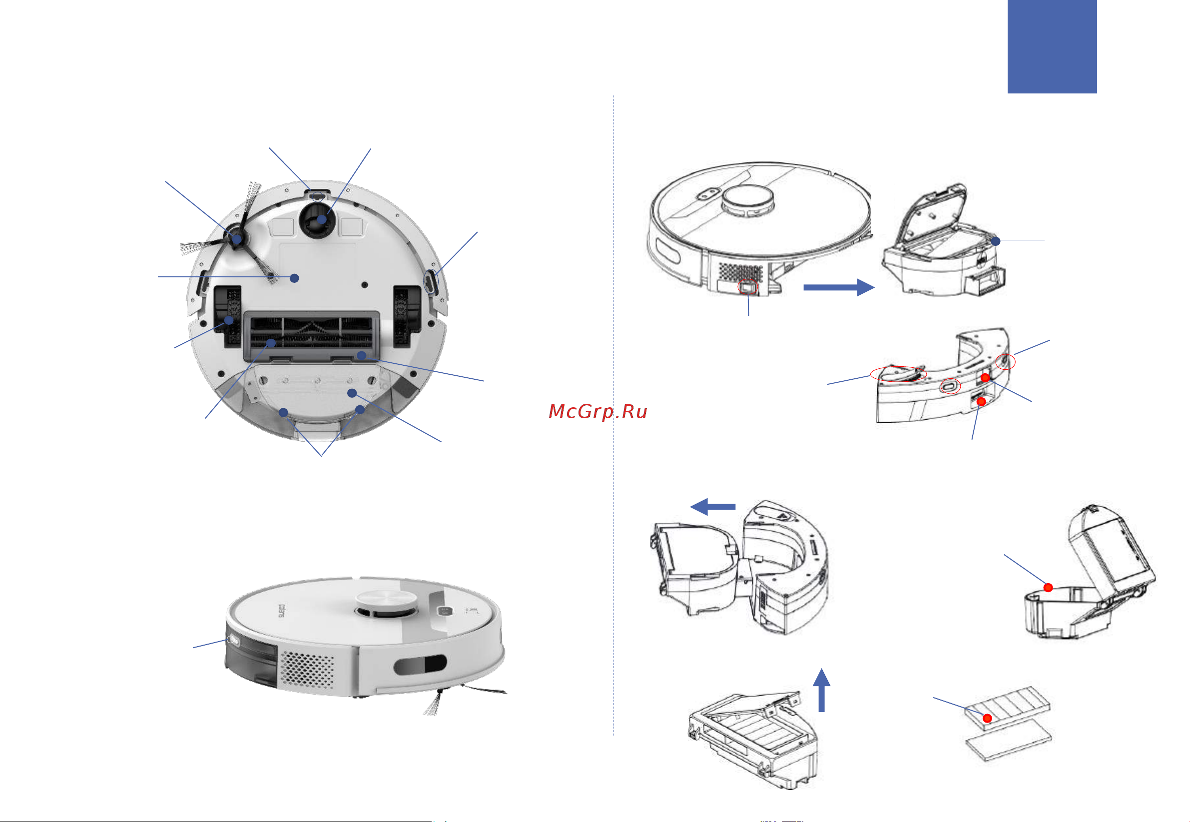 Polaris PVCRDC 6002 Wi-Fi IQ Home Инструкция по эксплуатации онлайн [7/104] 810733